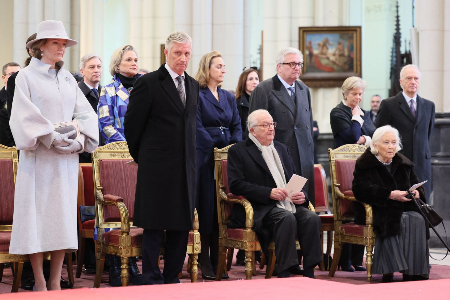Foto's: Belgische royals herdenken overleden familieleden