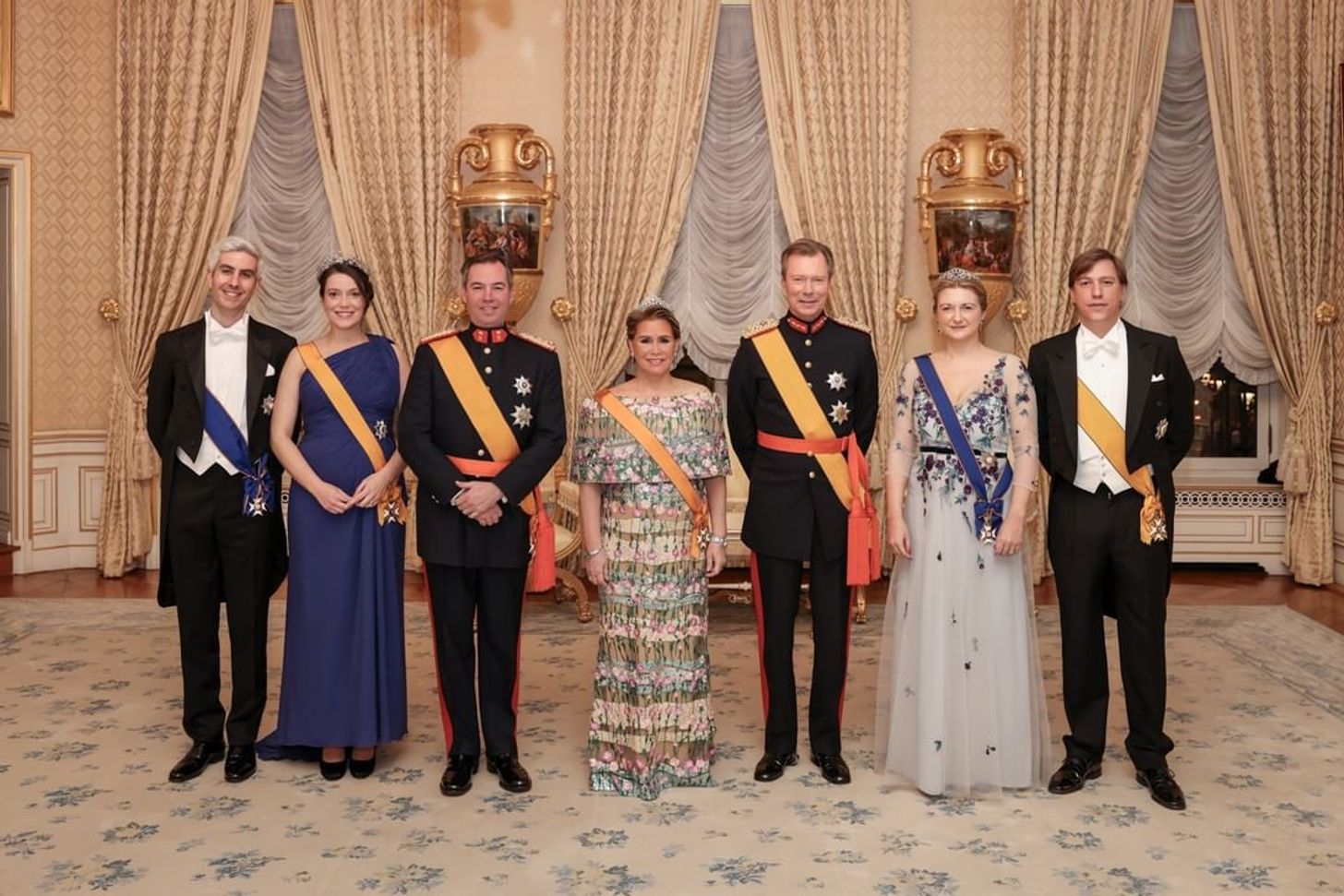 Pracht en praal: Luxemburgse royals houden nieuwjaarsreceptie in stijl