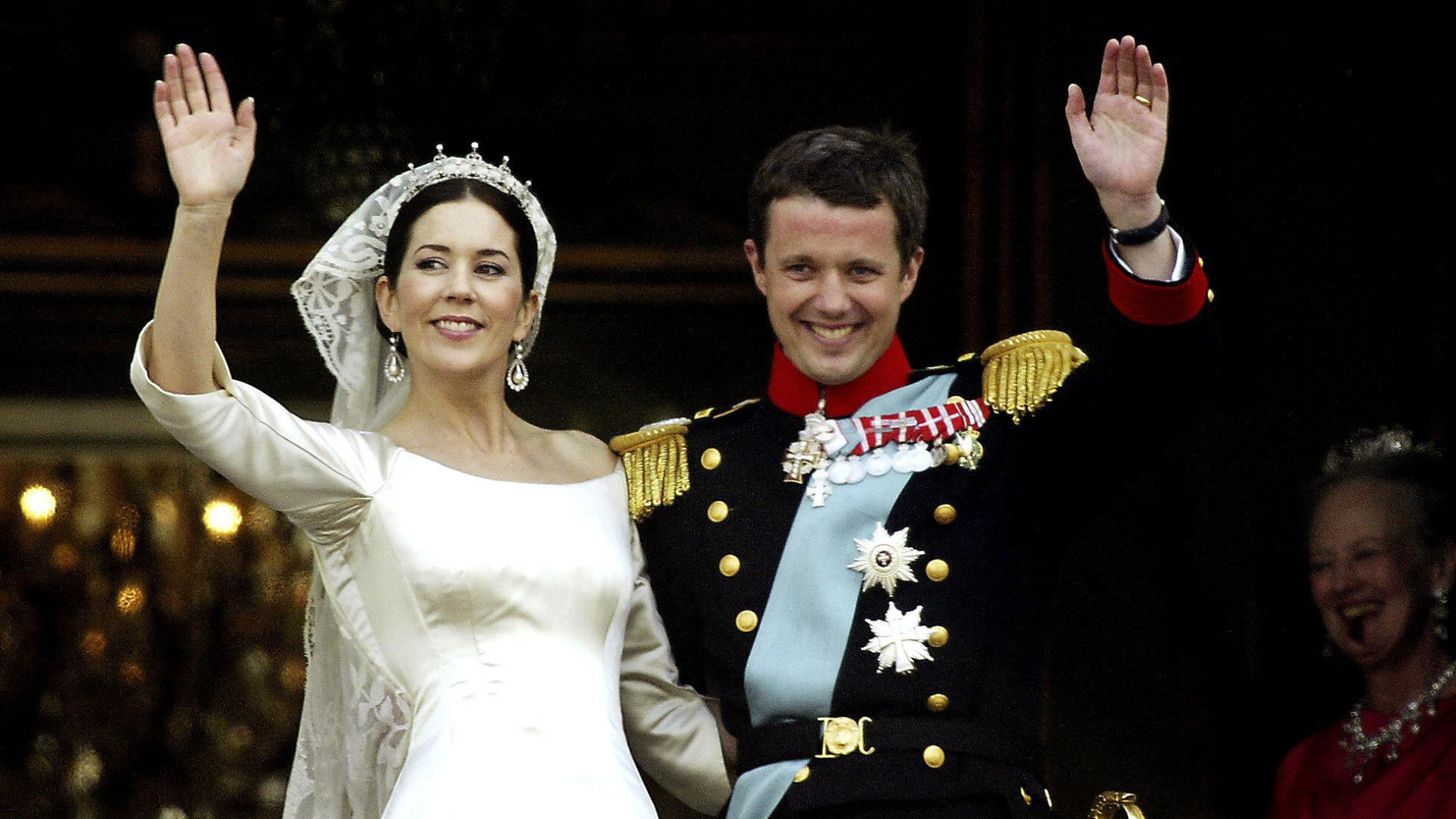Terug in de tijd: de huwelijksdag van koning Frederik en koningin Mary