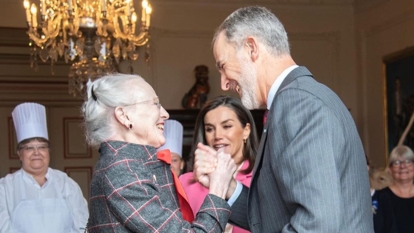 Dag 3: Felipe en Letizia krijgen warm afscheid van koningin Margrethe