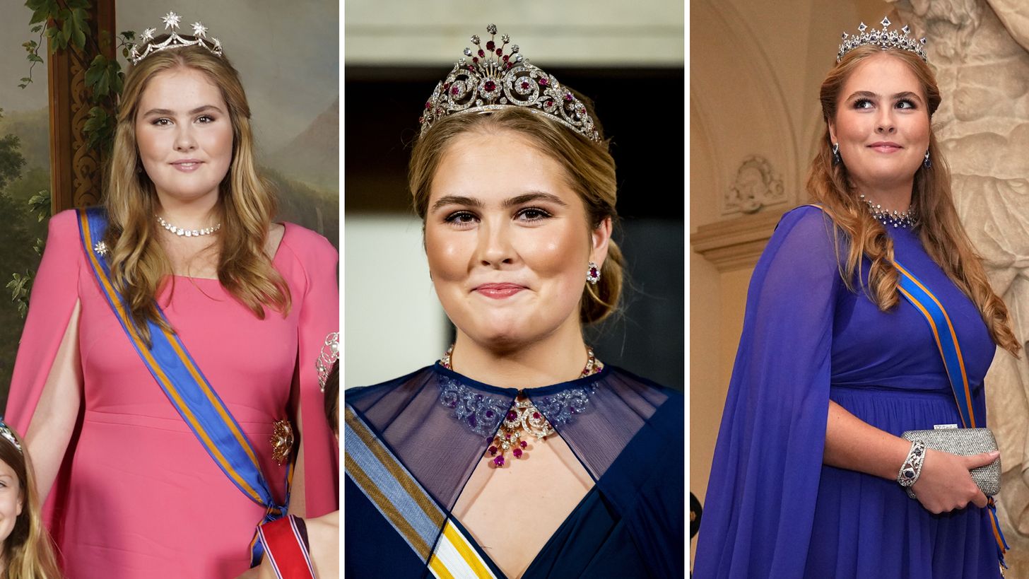 Deze prachtige diademen heeft prinses Amalia allemaal gedragen