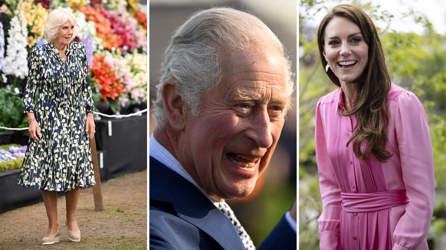 Foto's: Britse koninklijke familie geniet van bloemenshow