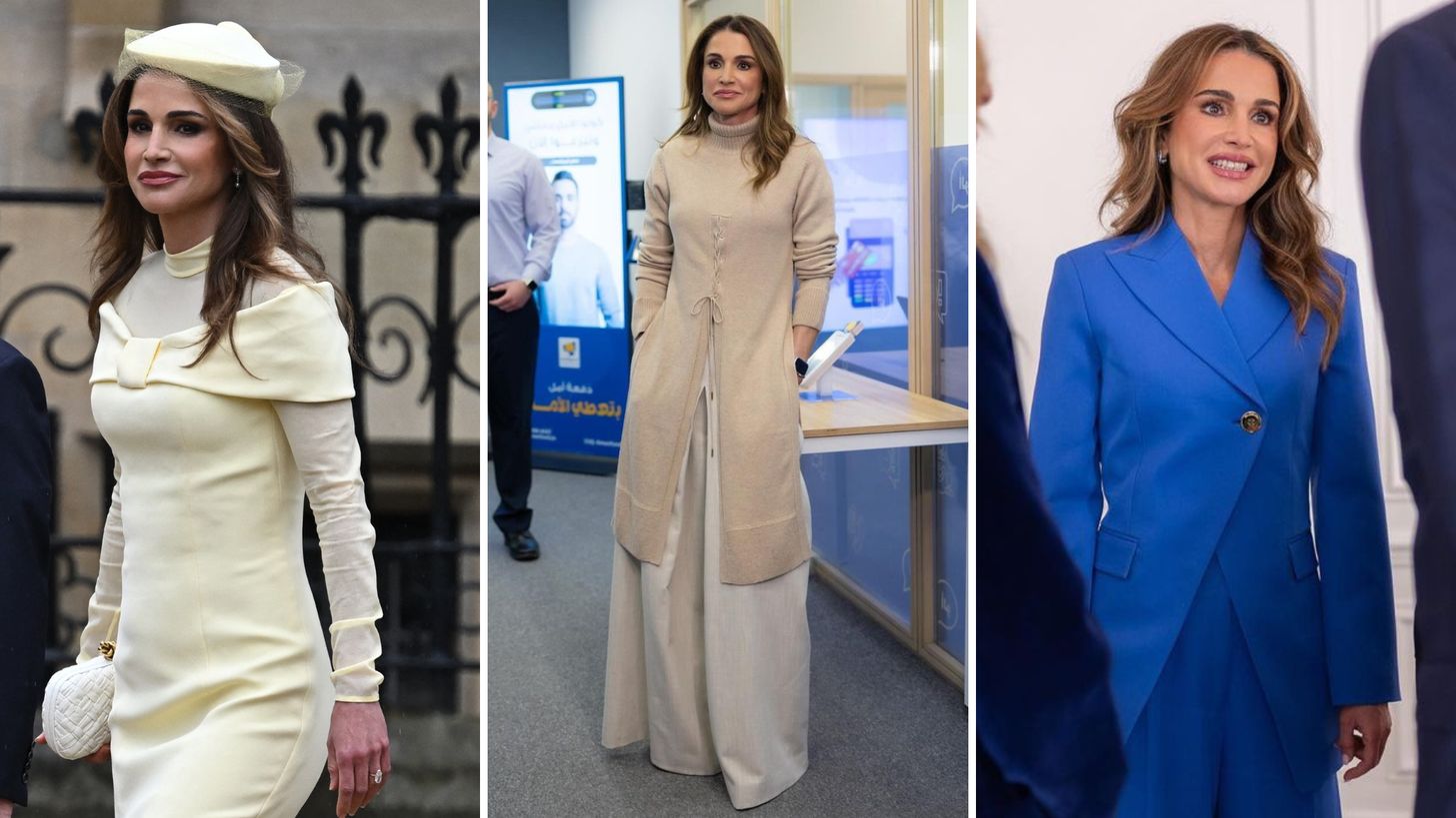 Dit is de kledingstijl van koningin Rania van Jordanië