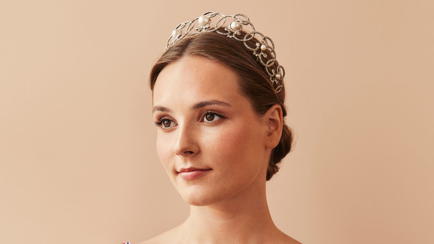 Het verhaal achter de parel-tiara van prinses Ingrid Alexandra