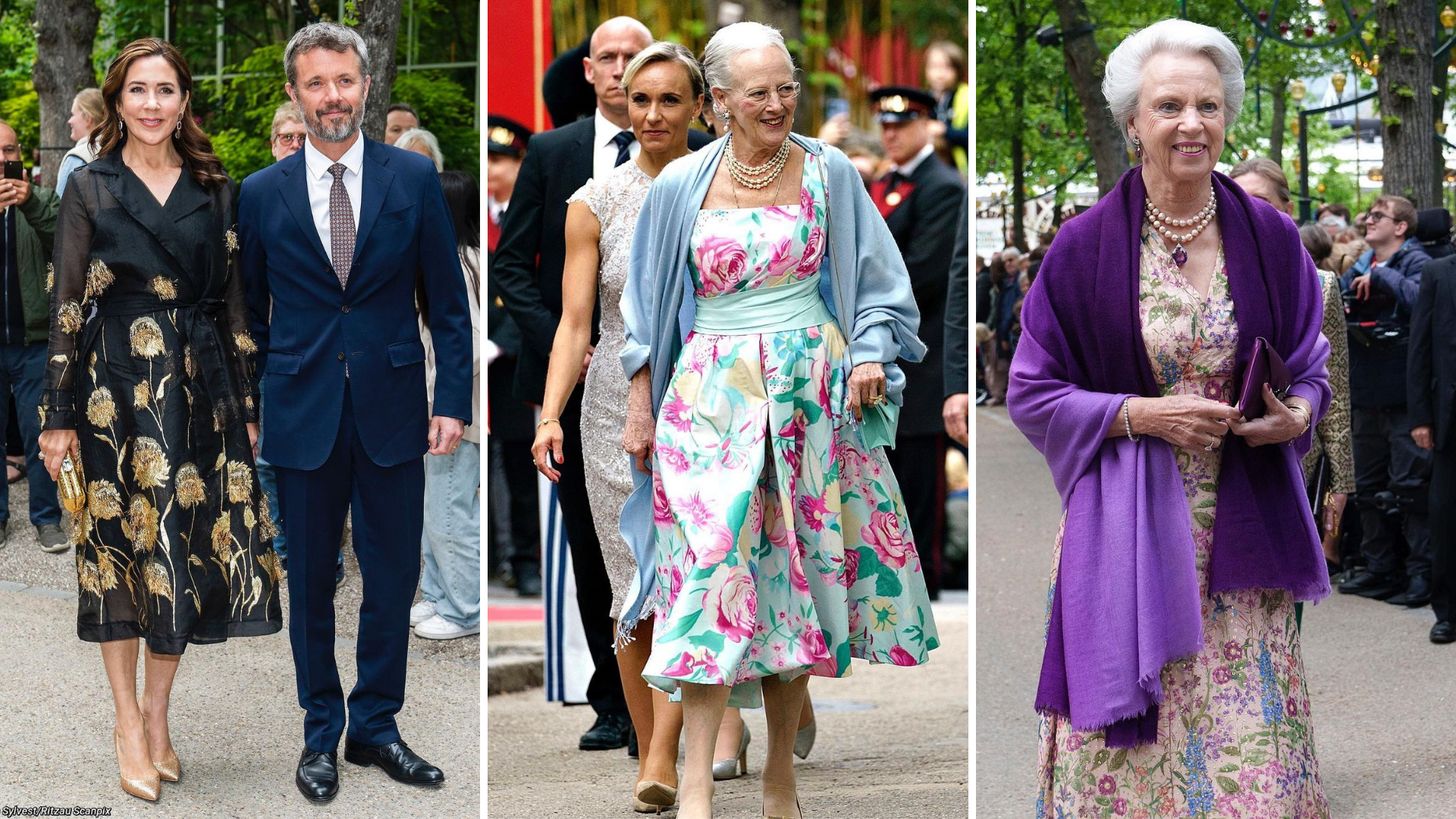 Zien: Deense royals arriveren voor balletgala
