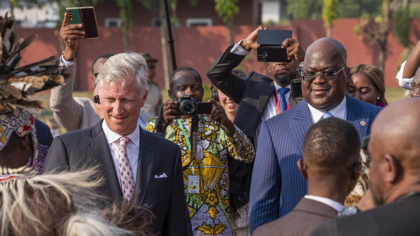 Belgisch koningspaar brengt historisch bezoek aan Congo