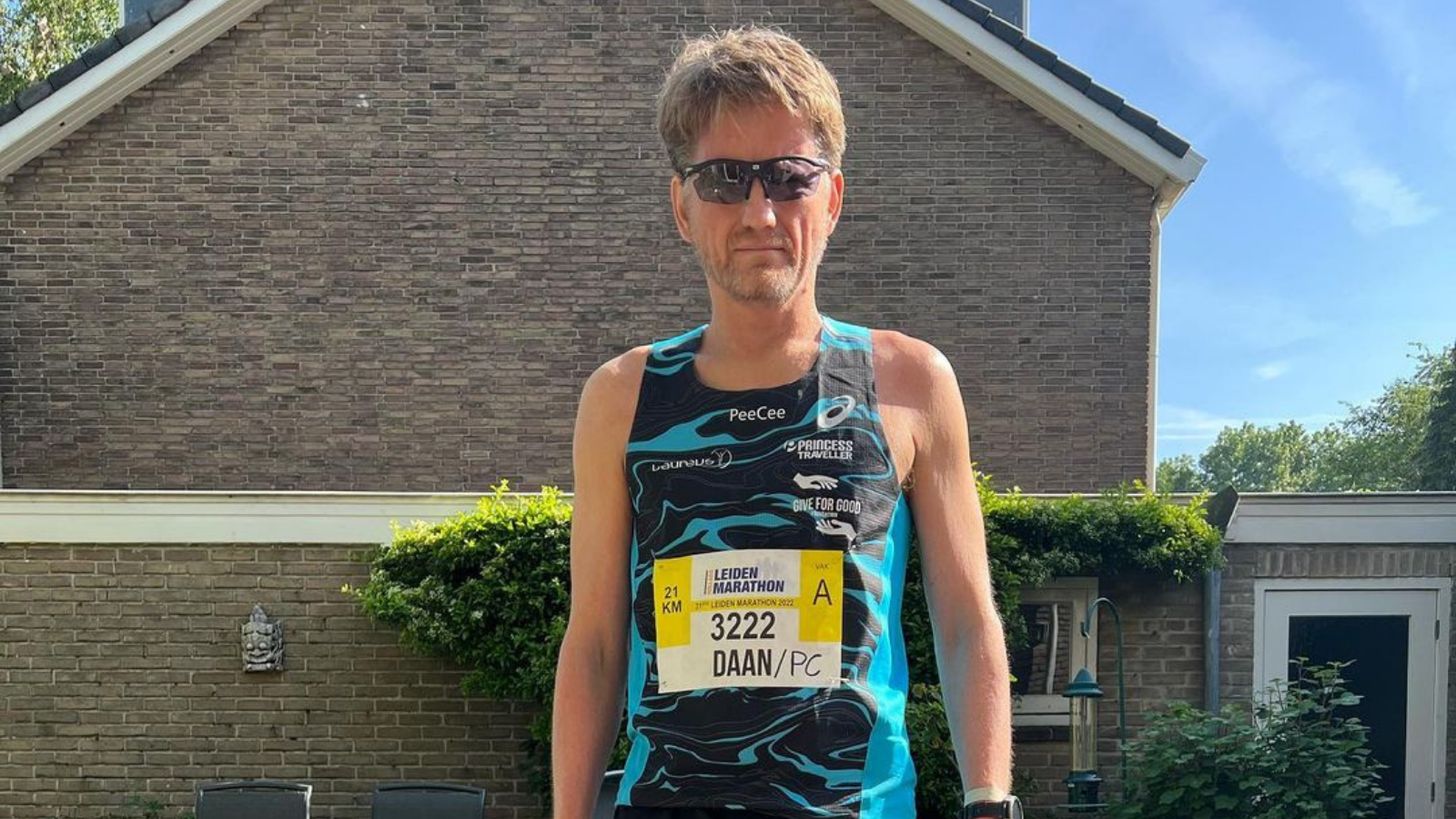 Sportieve prins Pieter-Christiaan loopt Leidse marathon