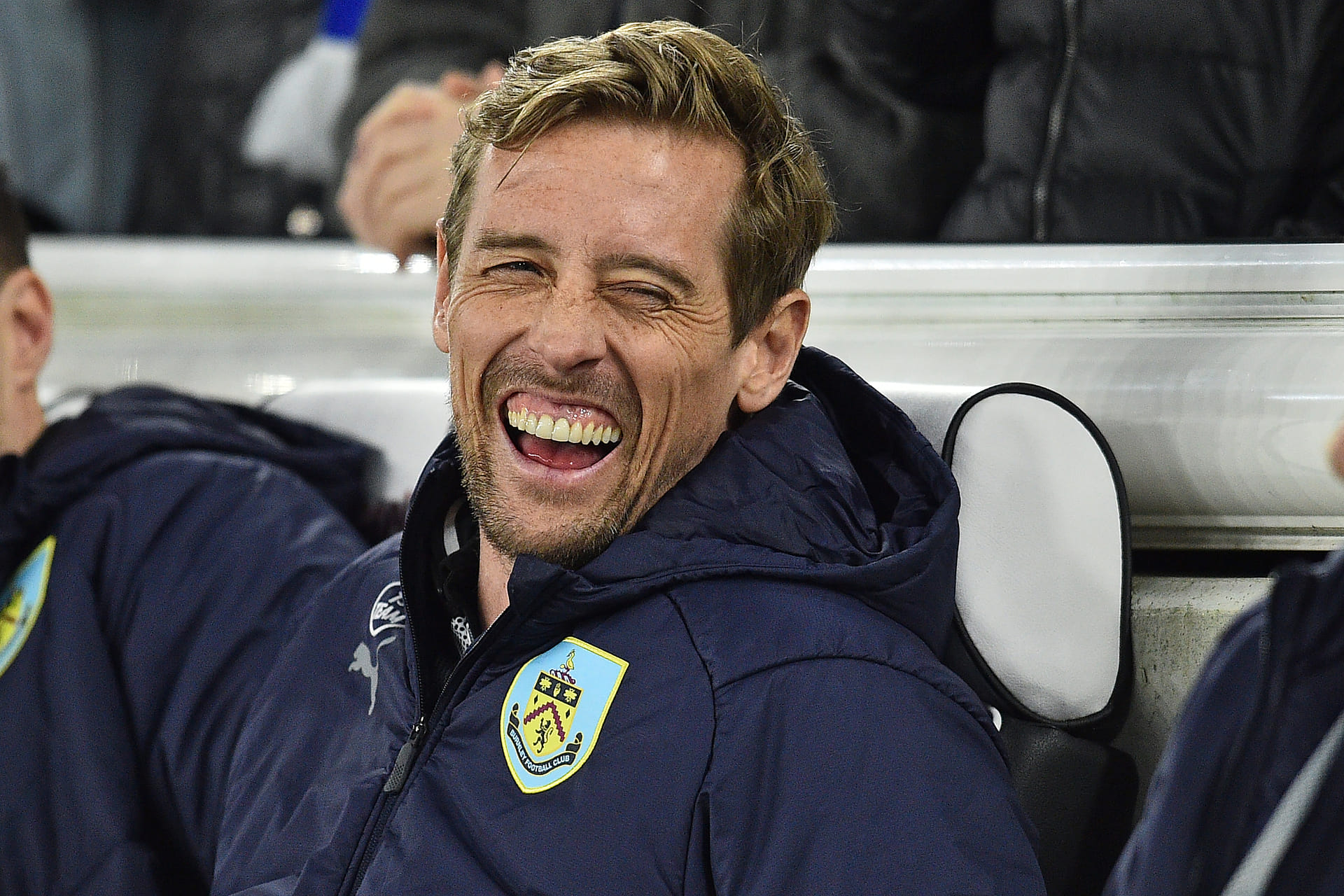 Peter Crouch, de oud profvoetballer die prins William interviewde voor de podcast.