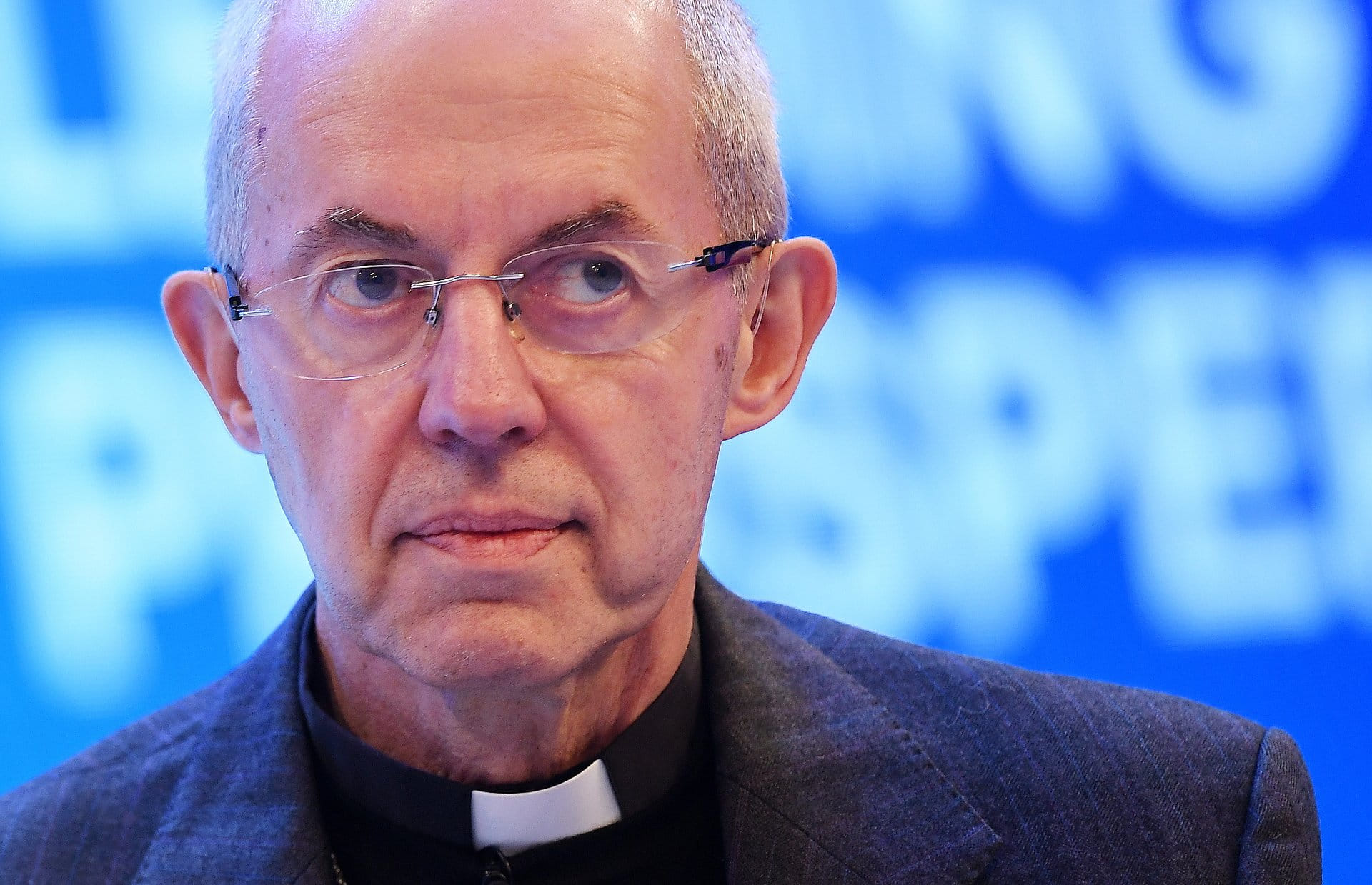 Aartbisschop van Canterbury Justin Welby.