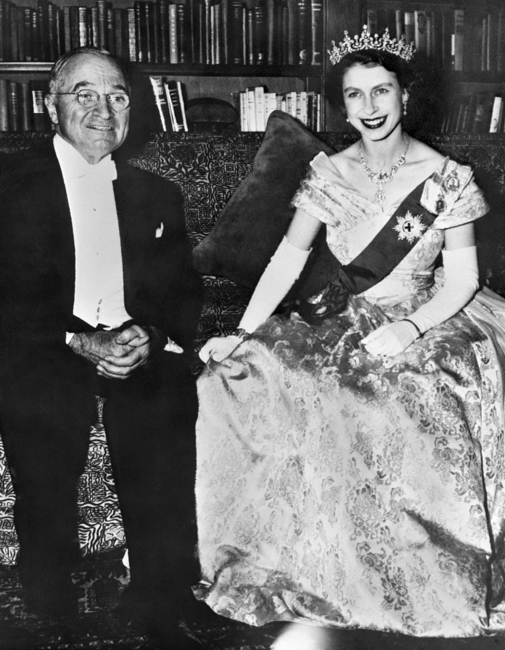 Queen Elisabeth Harry S. Truman White House 1951