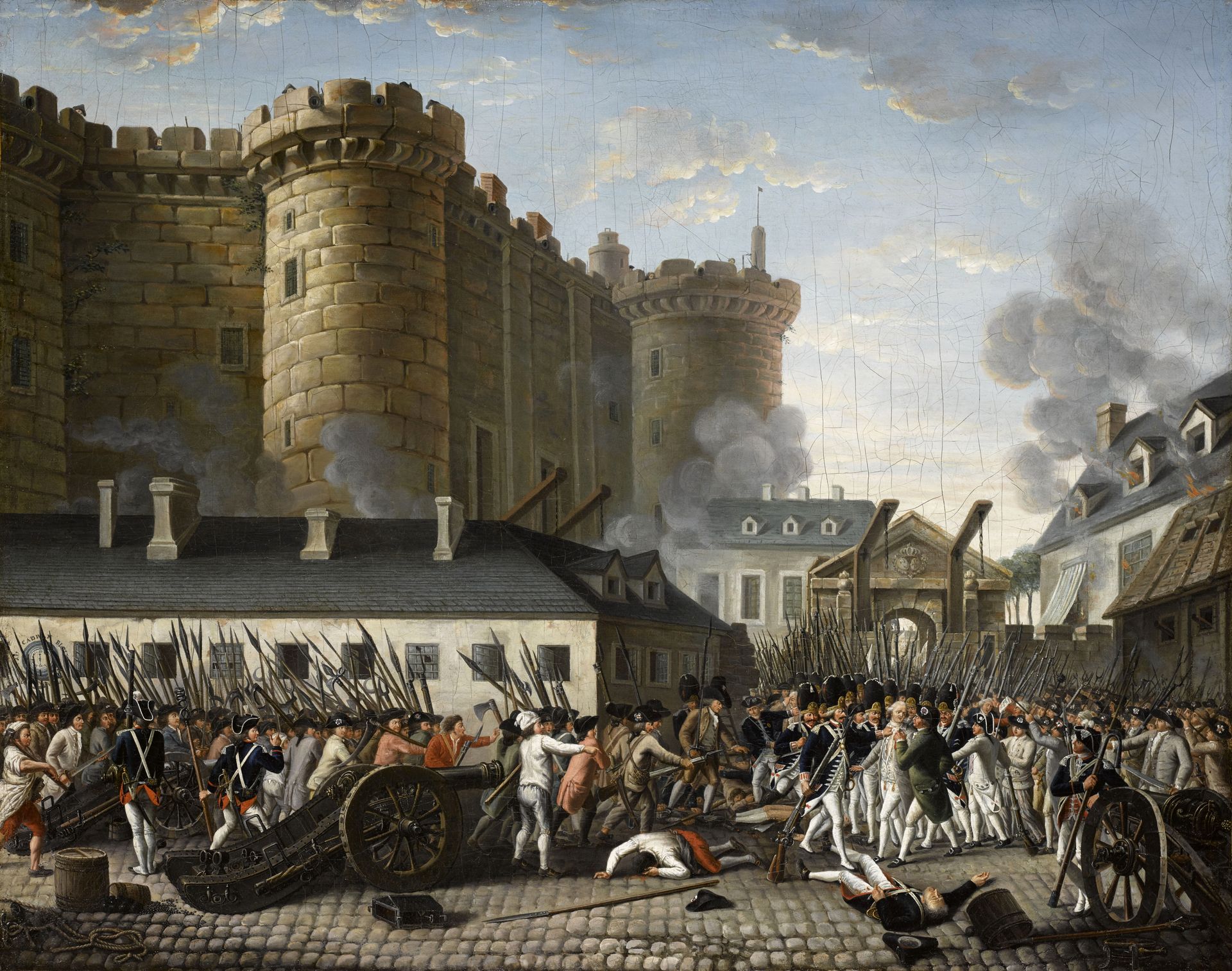 Bestorming-Bastille-Franse-Revolutie