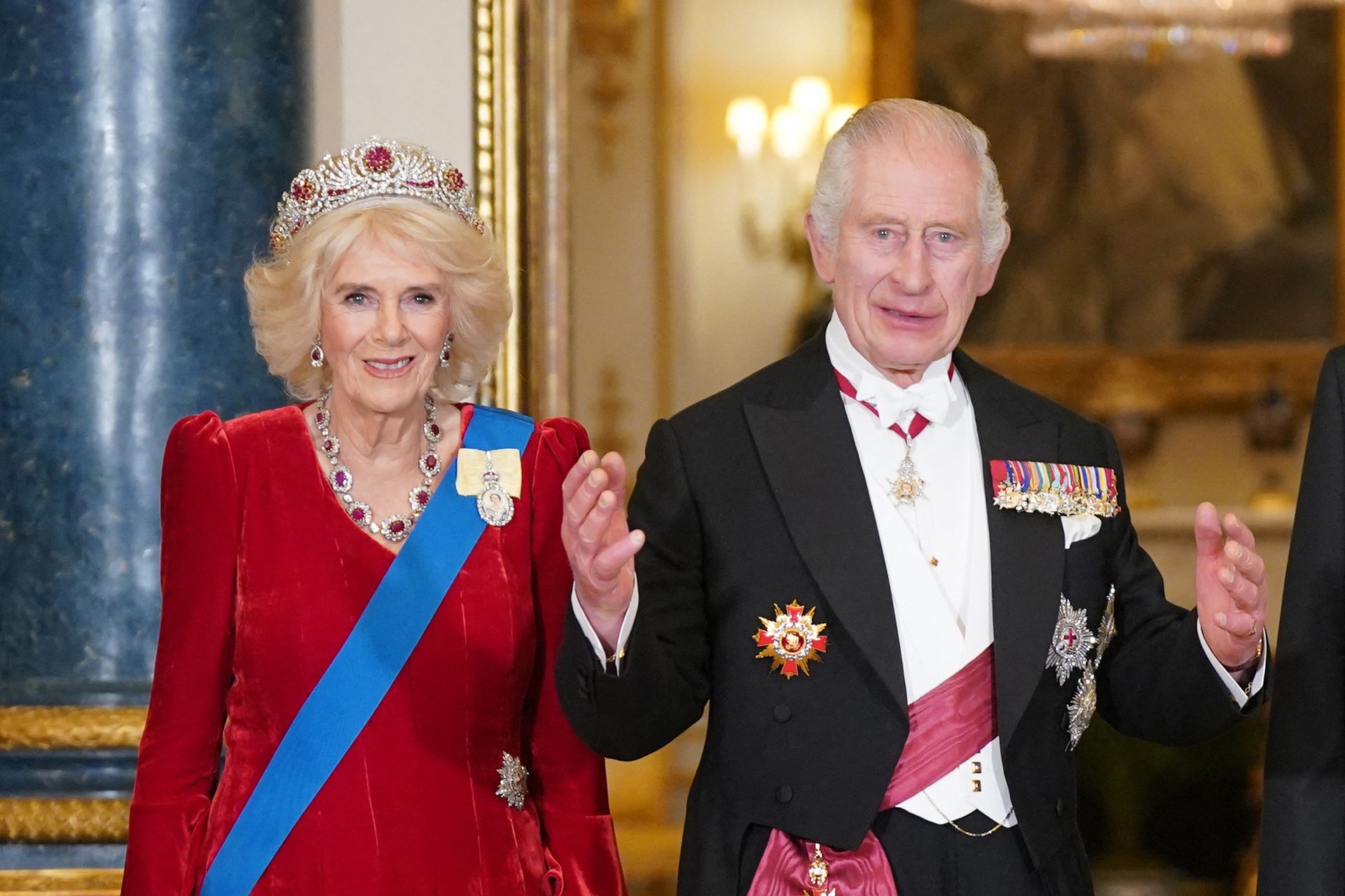 Koning Charles en koningin Camilla