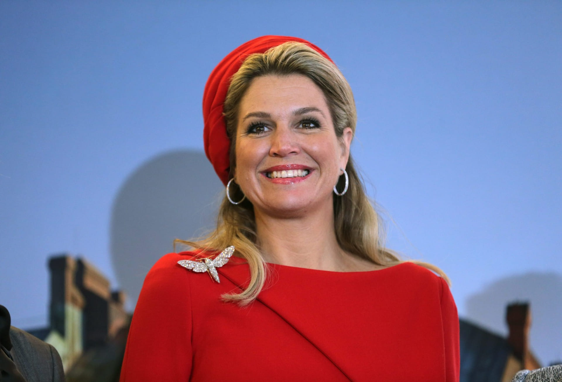 Koningin Máxima tijdens het bezoek in Duitsland.