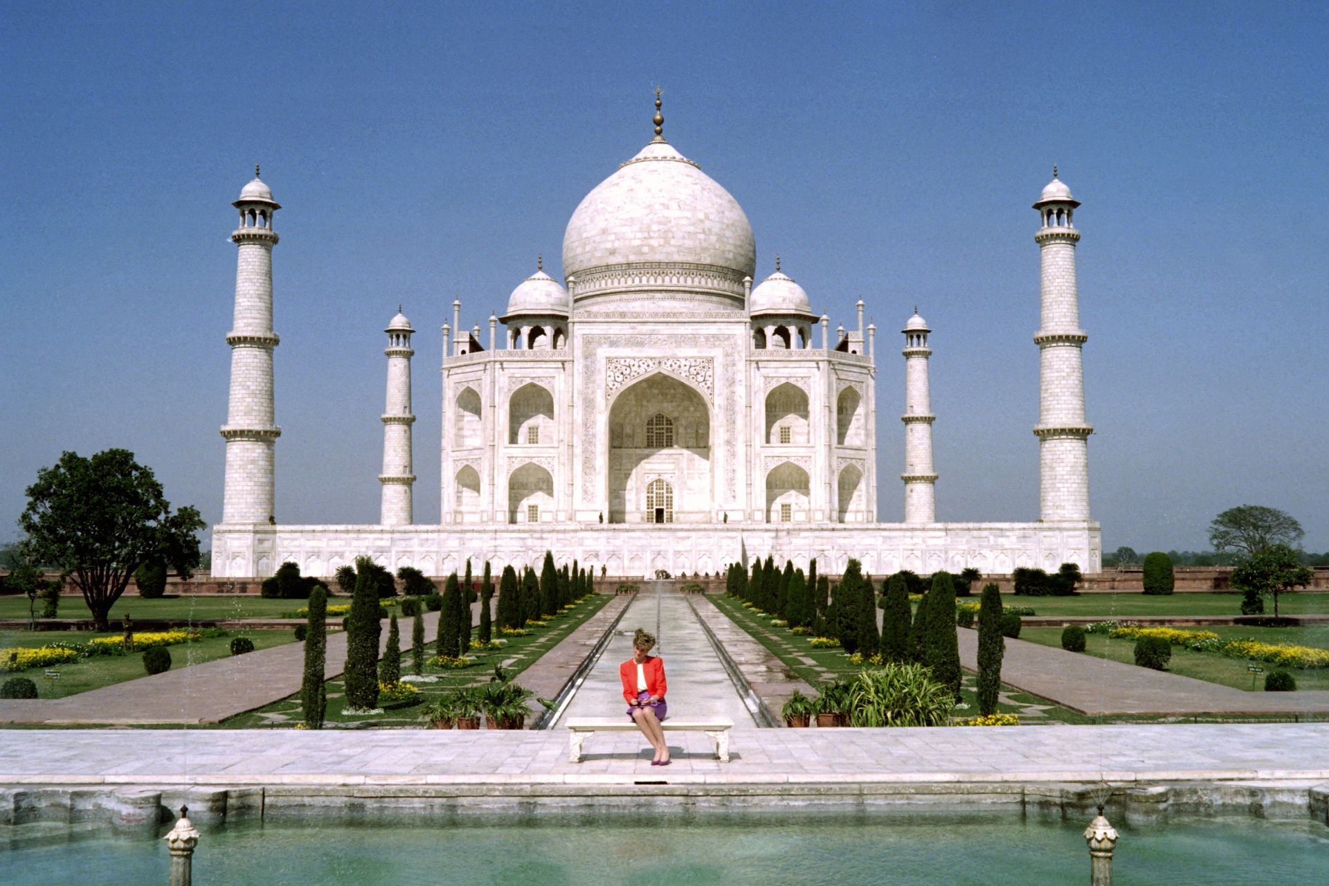 Prinses Diana Taj Mahal 1992
