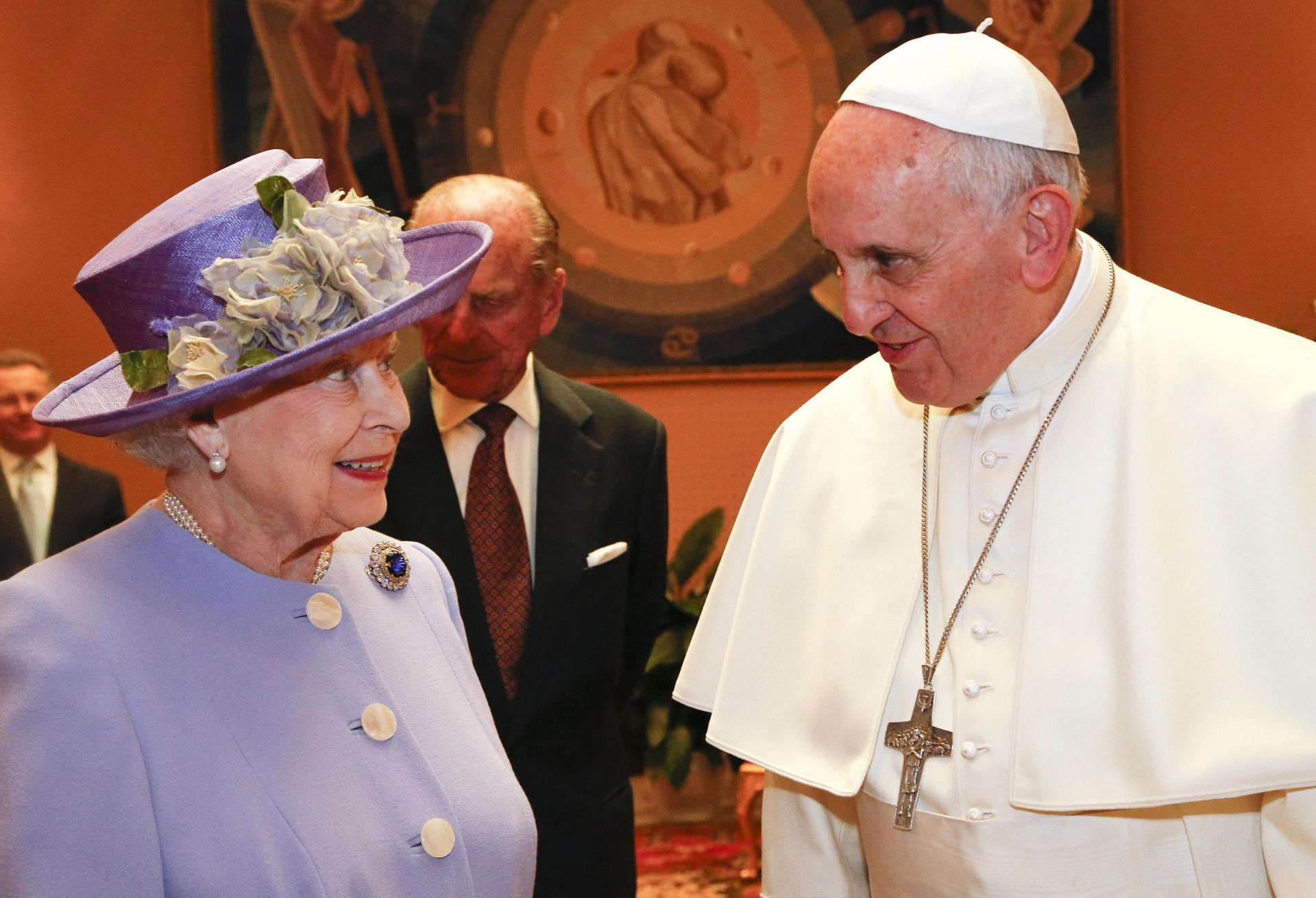Elizabeth II Franciscus 2014