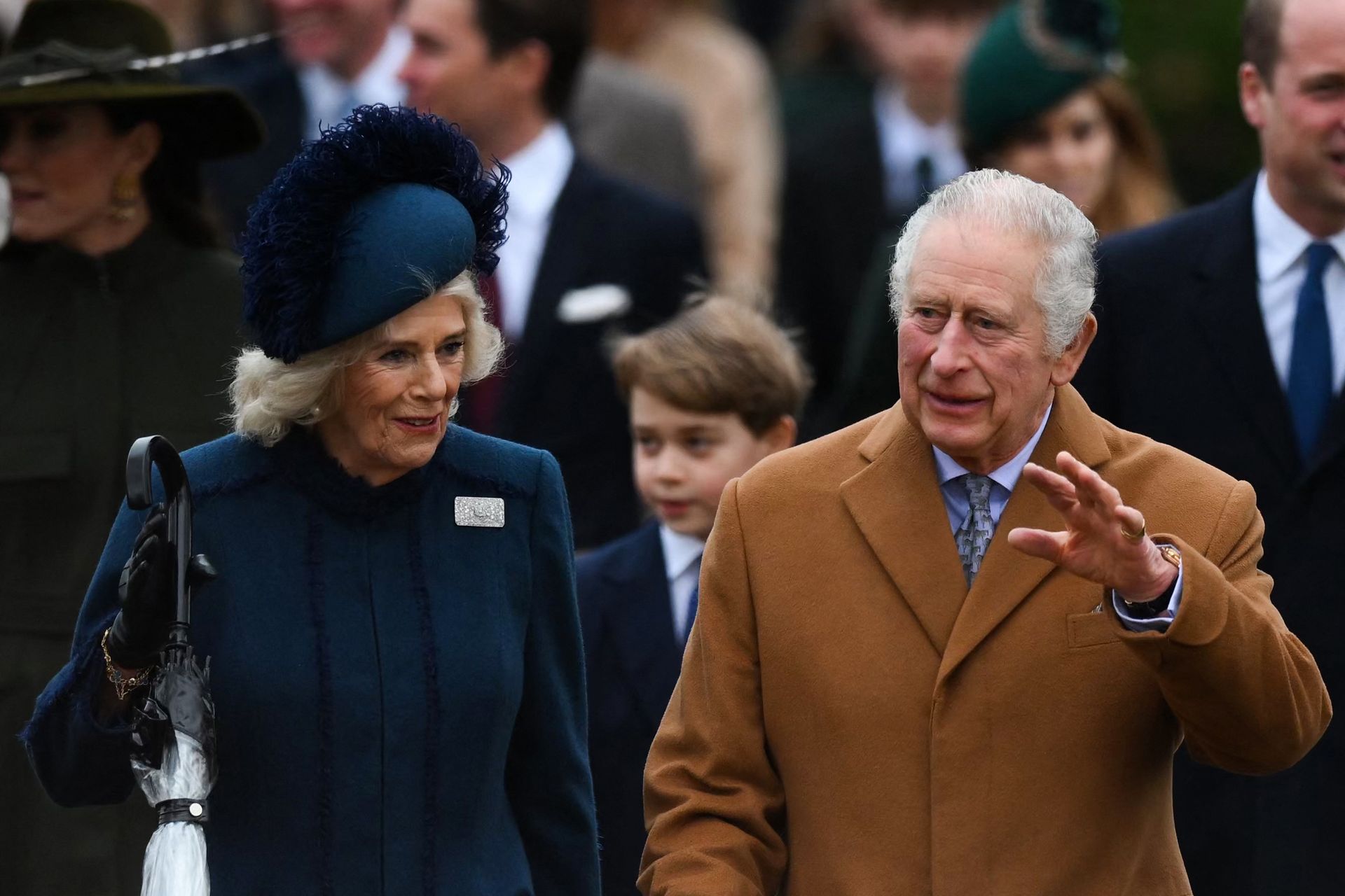 Koning Charles en koningin Camilla in 2022.