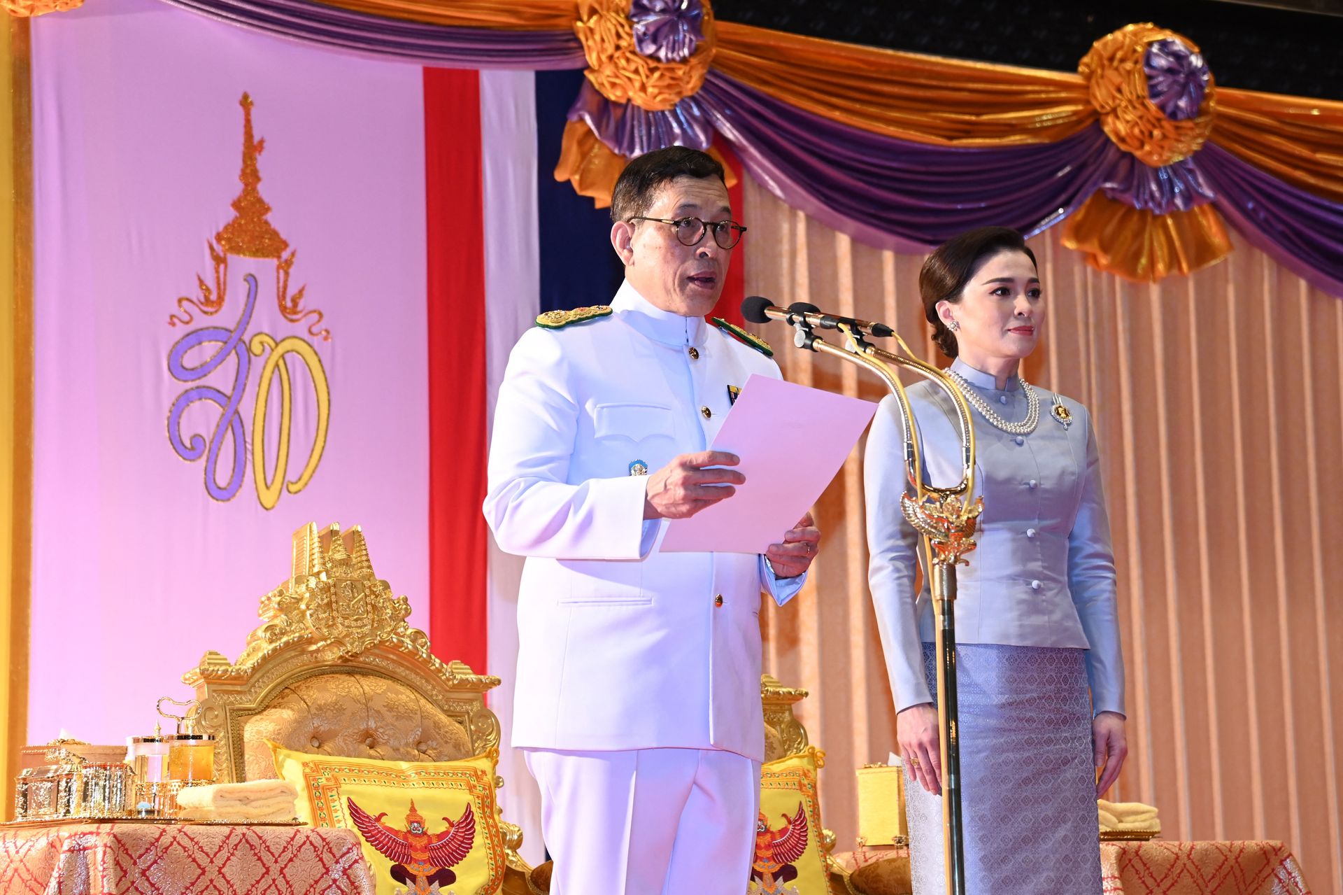 Koning Thailand parlement juli 2023