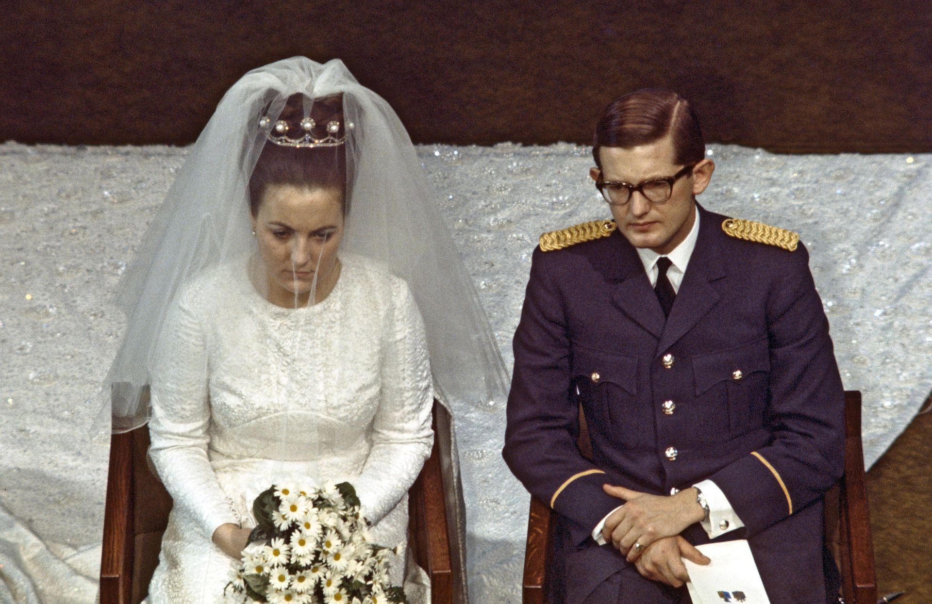 1967 - Het kerkelijk huwelijk van prinses Margriet en Pieter van Vollenhoven in de St. Jacobskerk in Den Haag