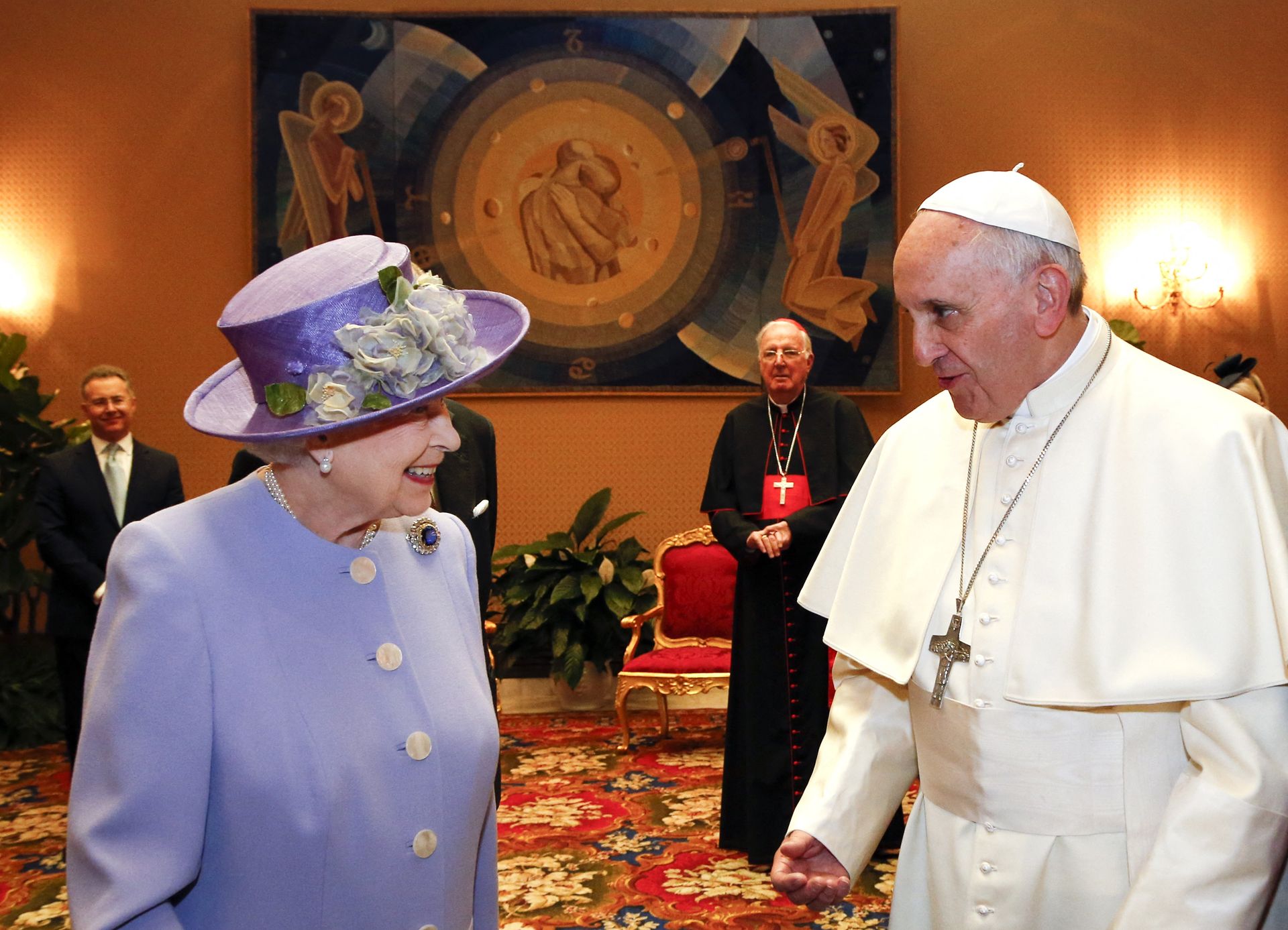 Queen en Paus