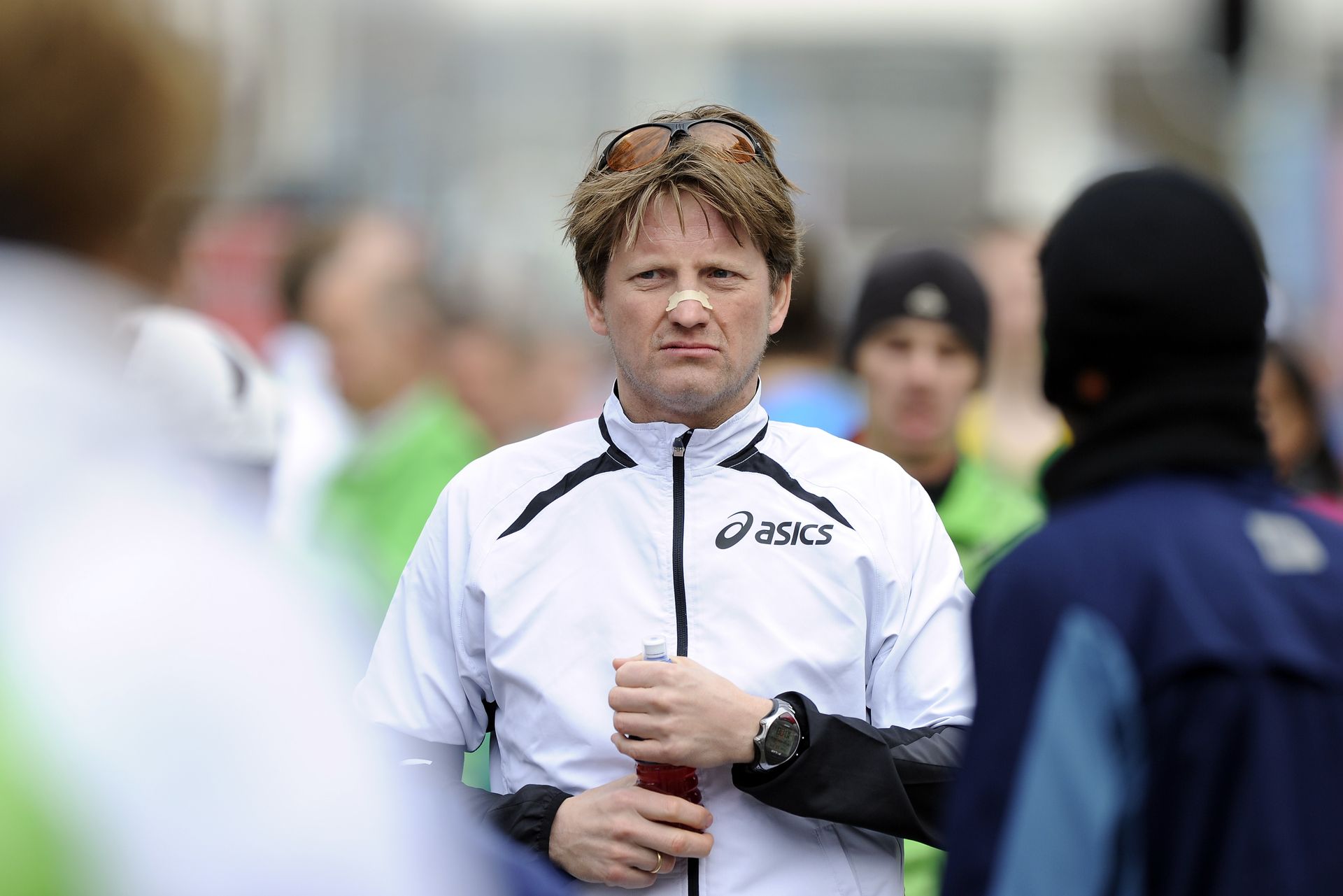 April 2012: Prins Pieter-Christiaan doet mee aan de Marathon van Rotterdam
