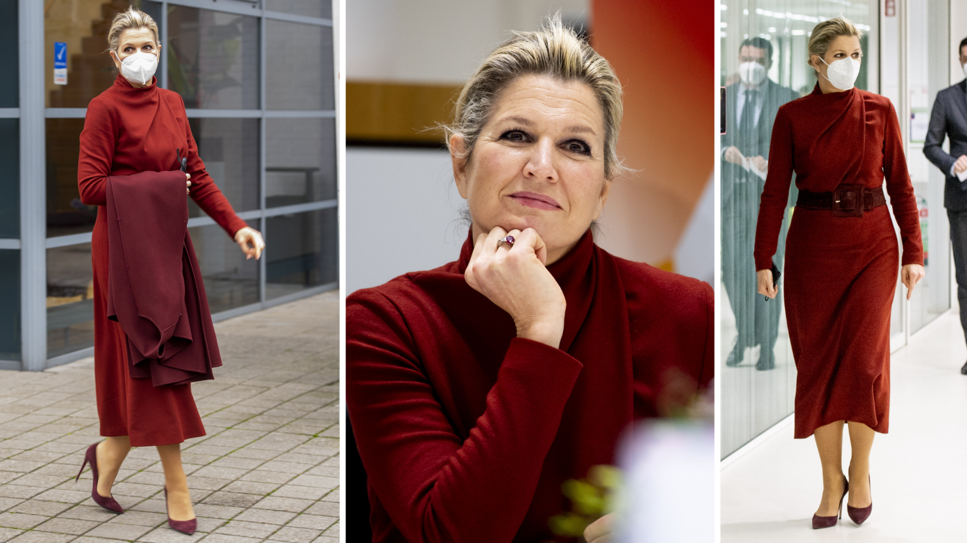 Máxima rode jurk