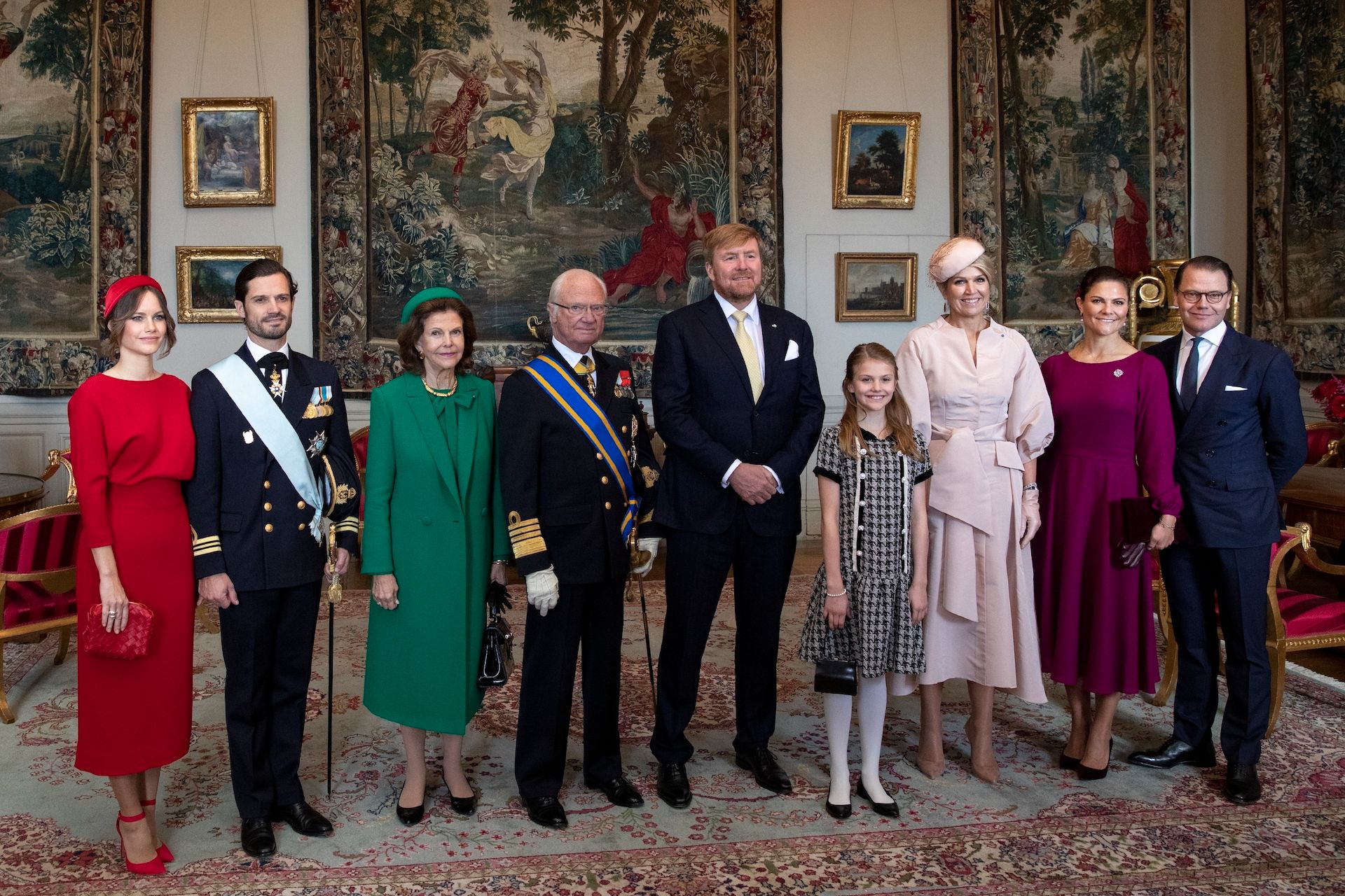 Officieel-fotomoment-royals-staatsbezoek-Zweden