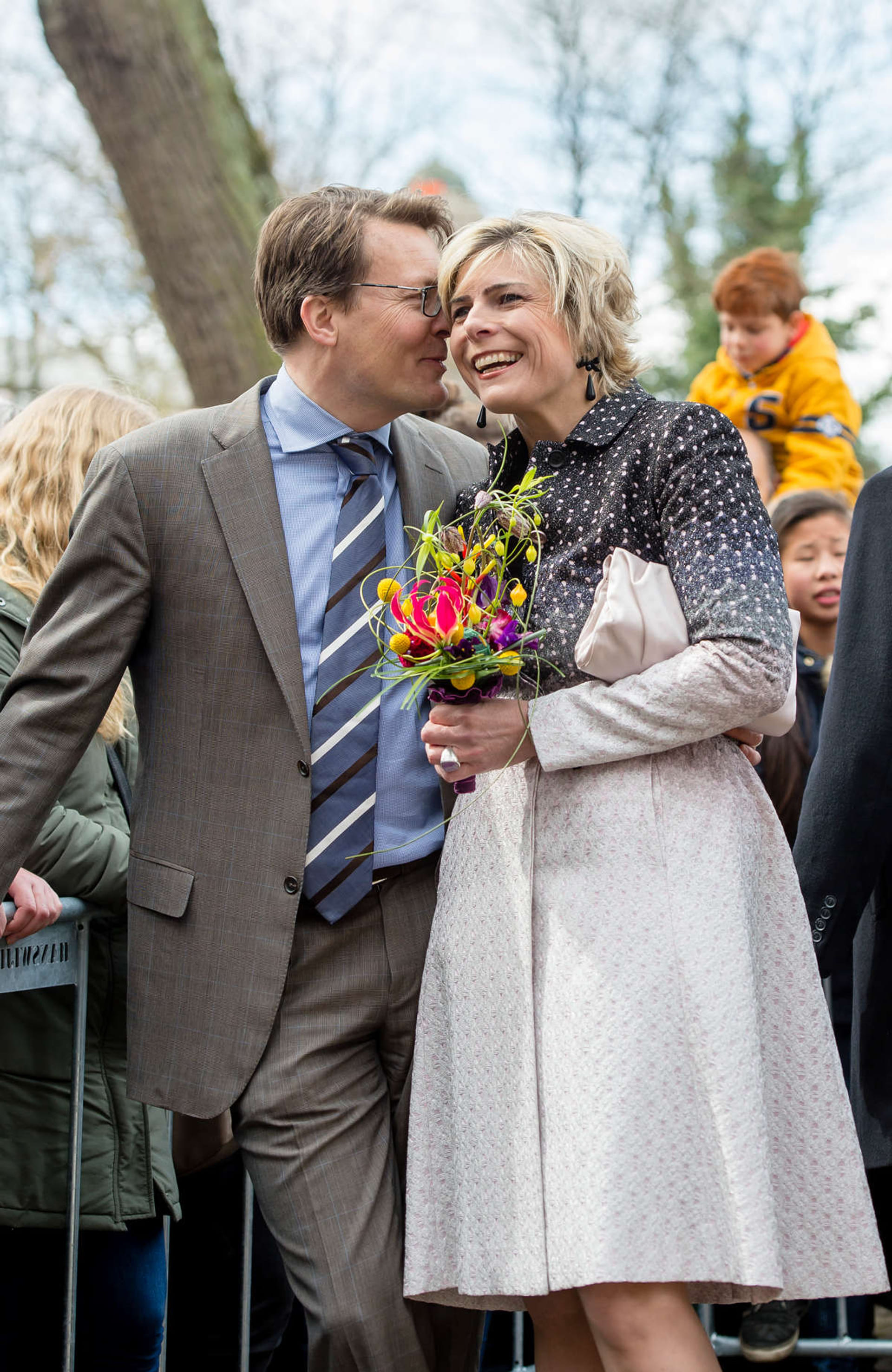 Prins Constantijn en prinses Laurentien