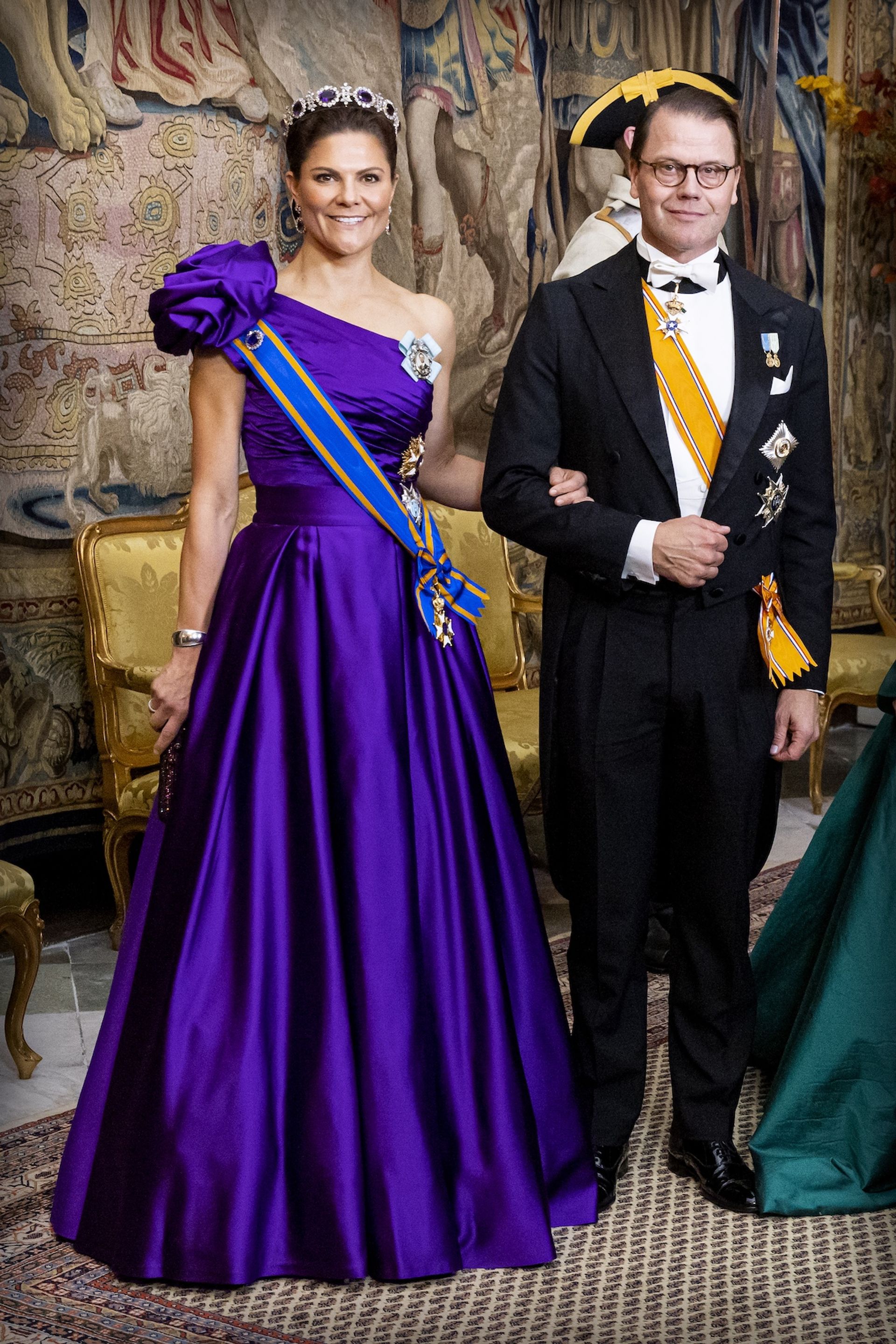 Kroonprinses-Victoria-en-prins-Daniel-staatsbanket-Zweden