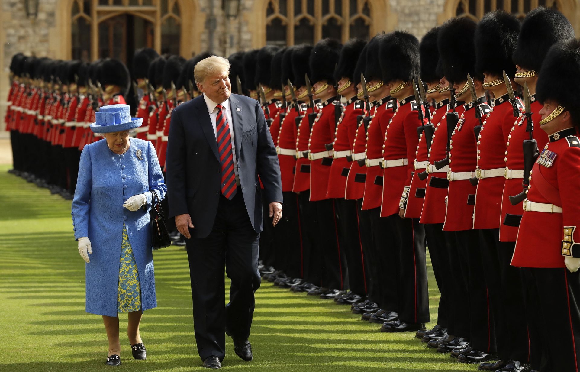 Trump Elizabeth erewacht Windsor Castle 2018