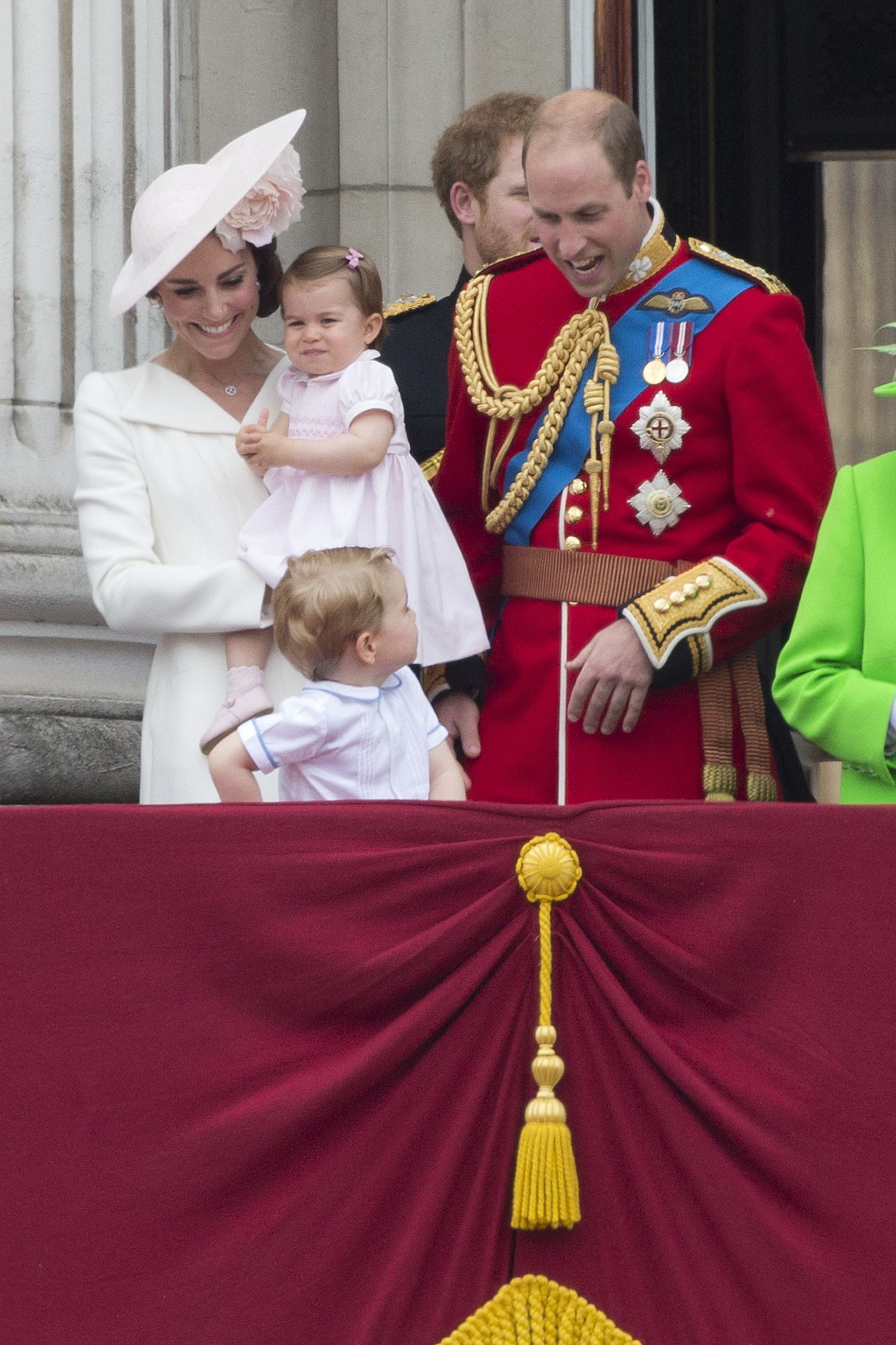 Trooping the colour william en catherine