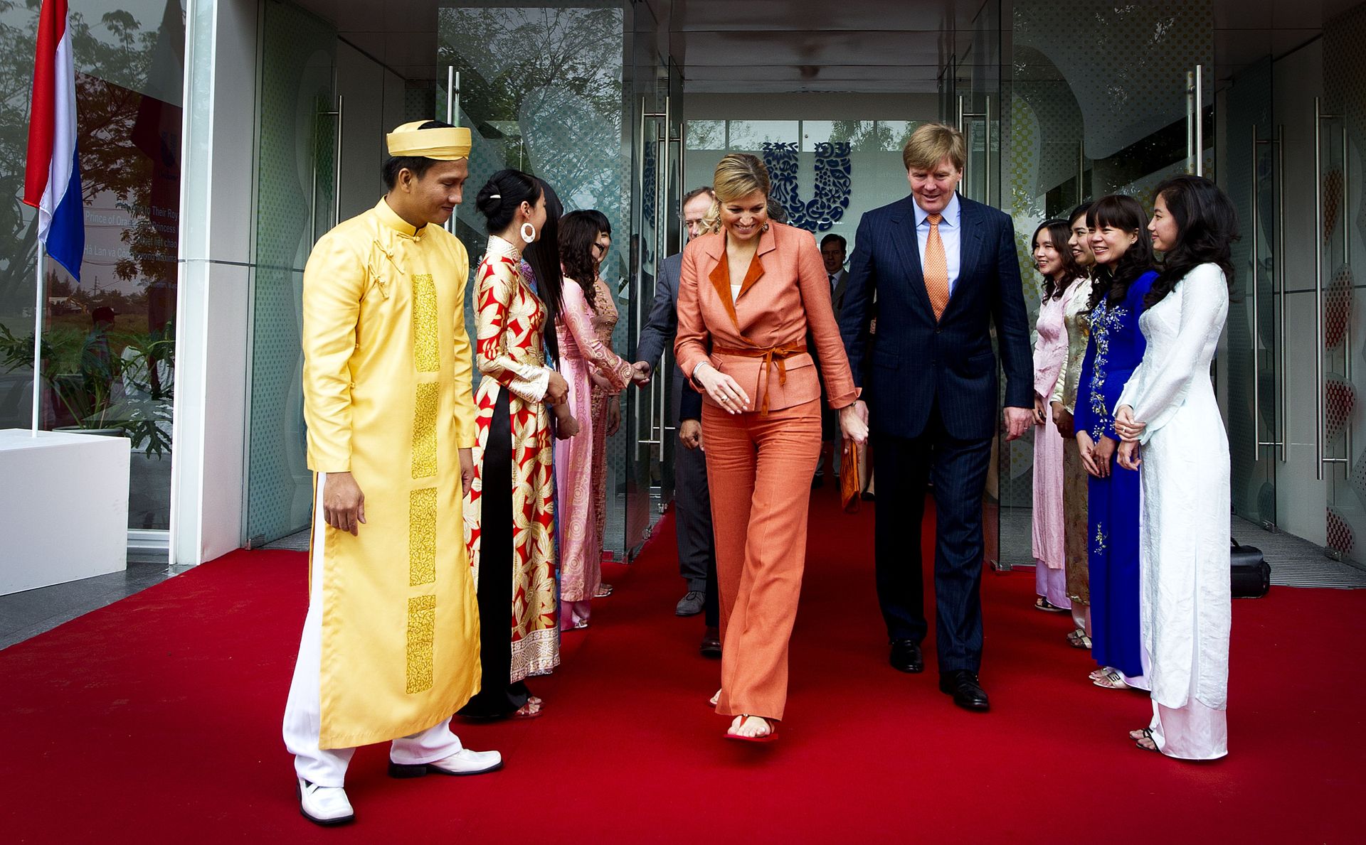 In 2011 brachten koning Willem-Alexander en koningin Máxima ook een bezoek aan Vietnam.