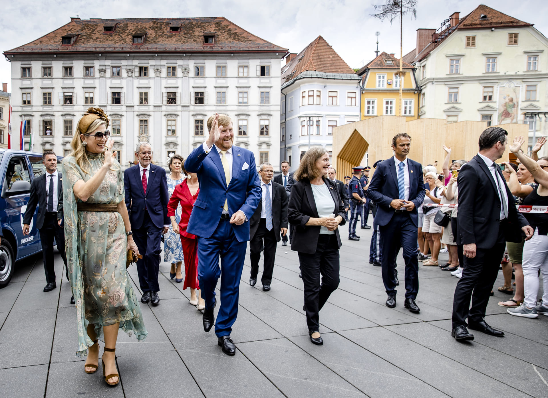 Koningspaar_wandeling_Graz