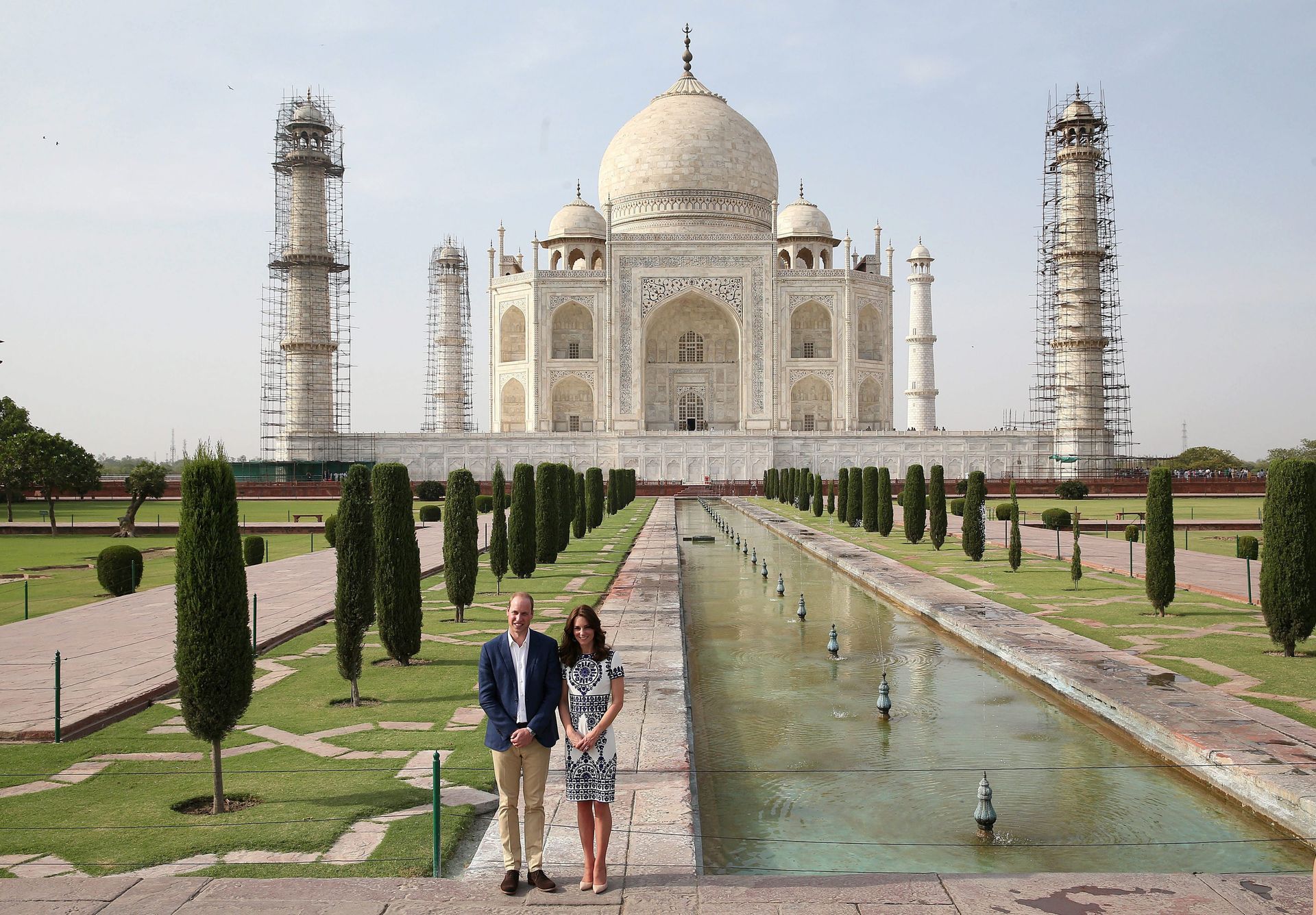 William Catherine Taj Mahal 2016