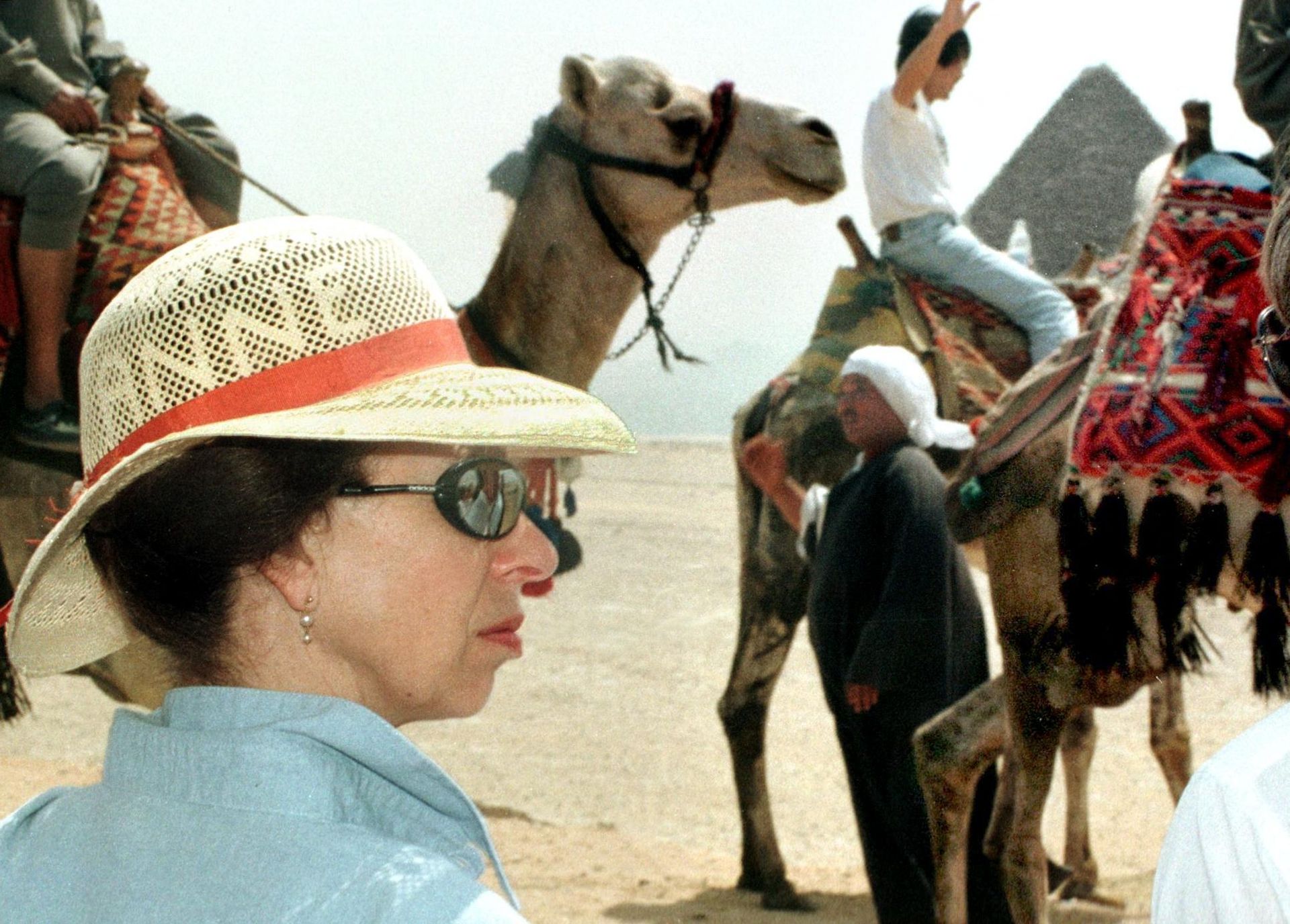 ANP-359530091 - prinses Anne Egypte