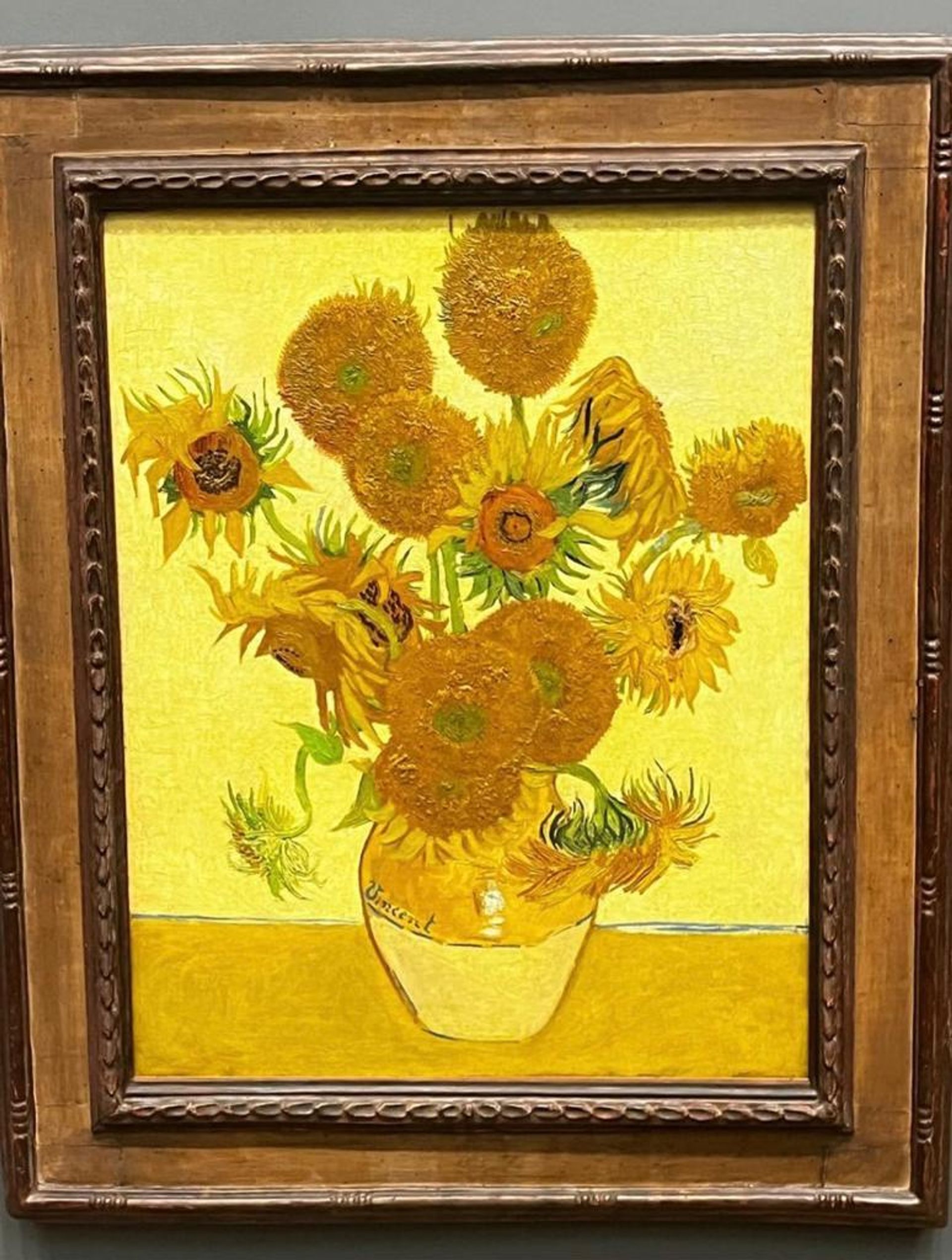 Zonnebloemen van Van Gogh