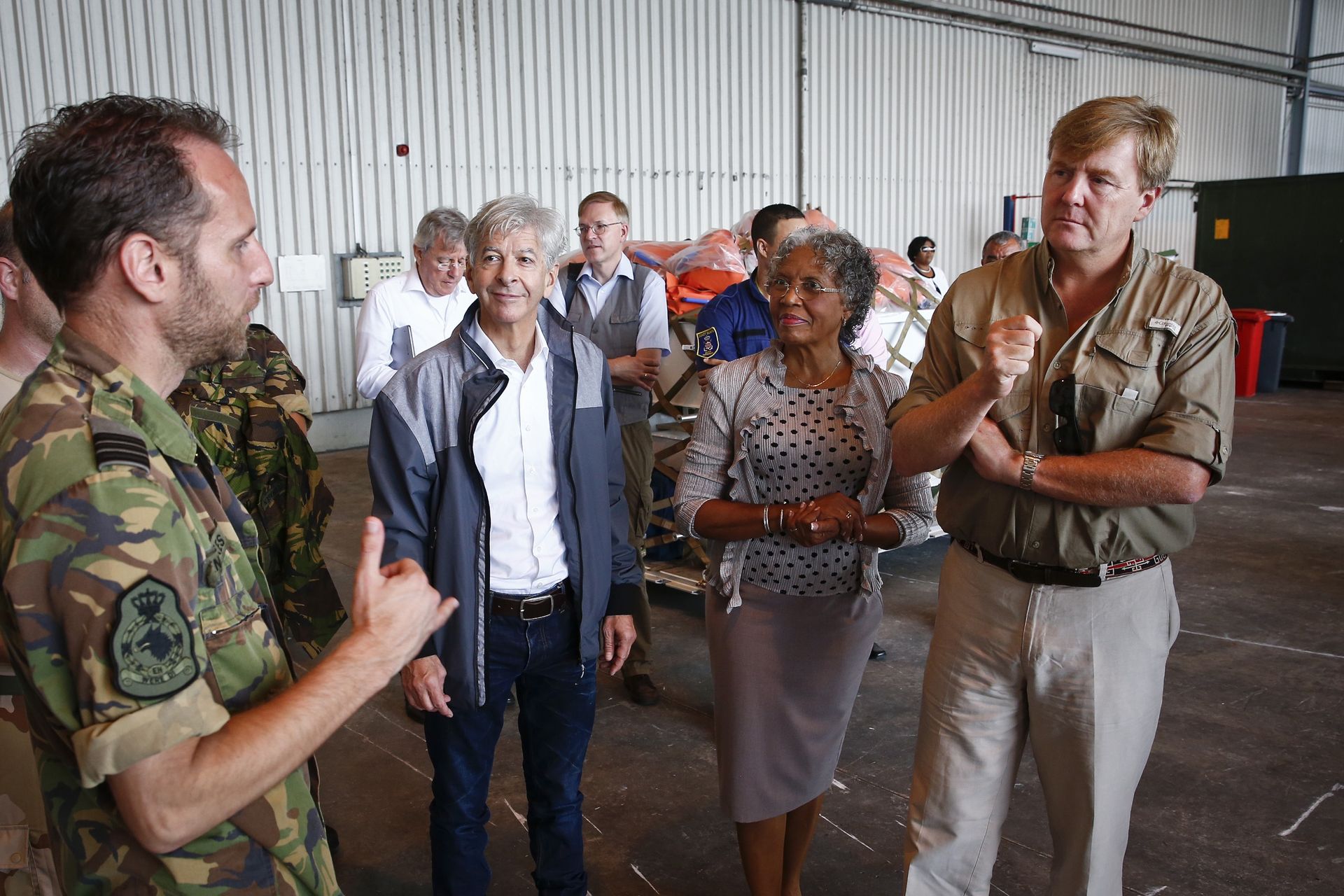 Willem-Alexander op Curcacao 2017