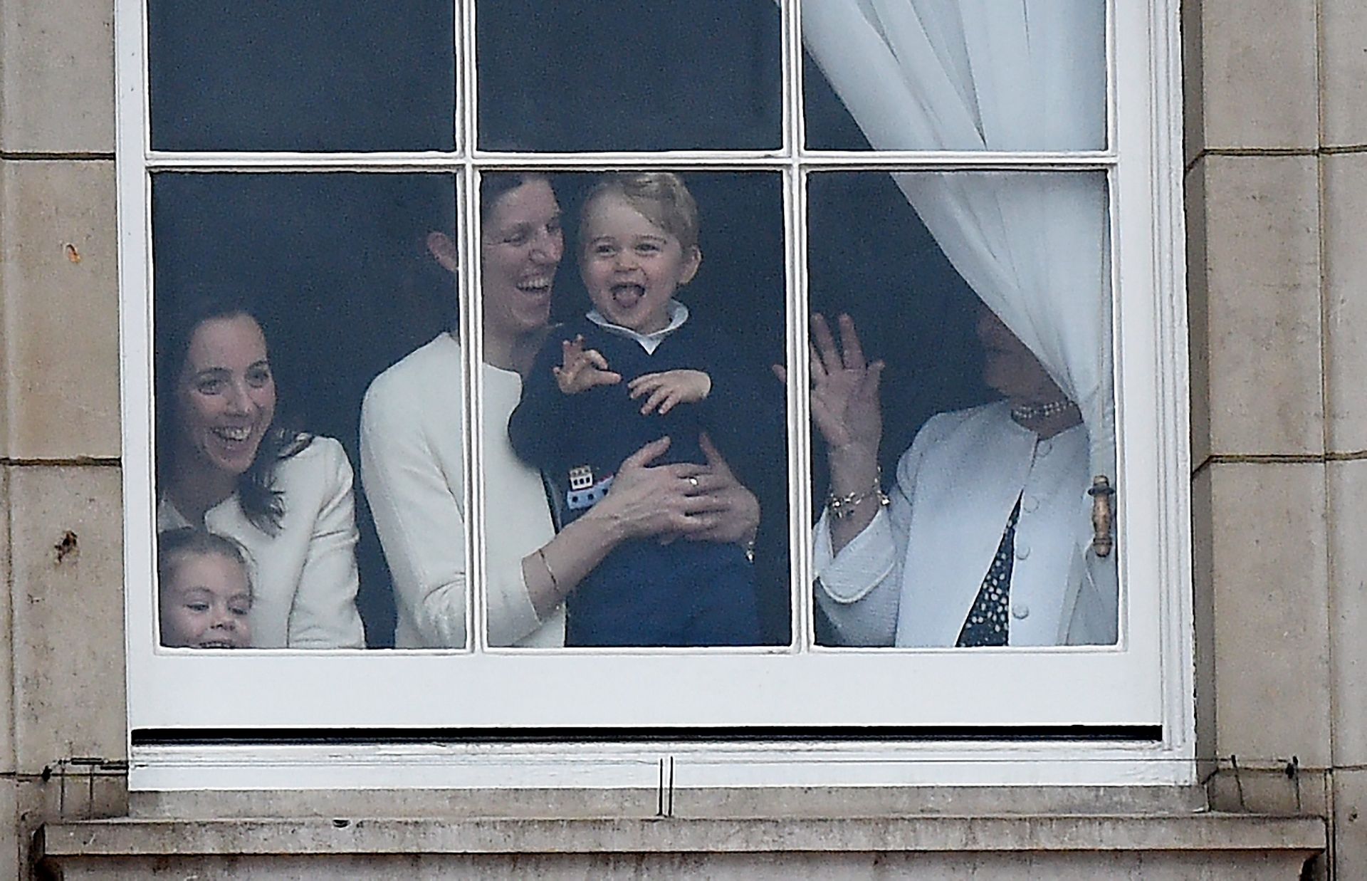 George trooping the colour