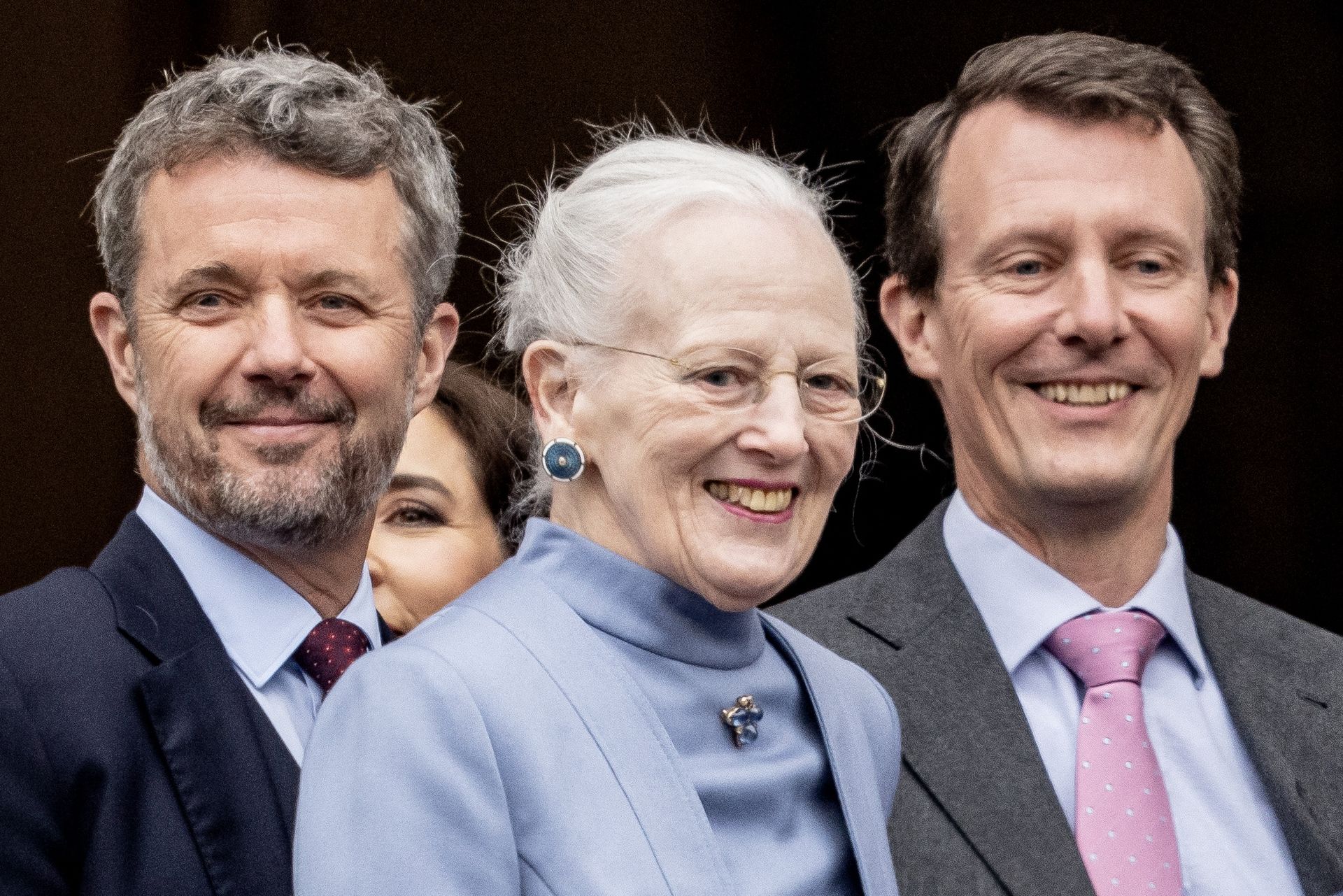 Koningin Margrethe II kroonprins Frederik prins Joachim
