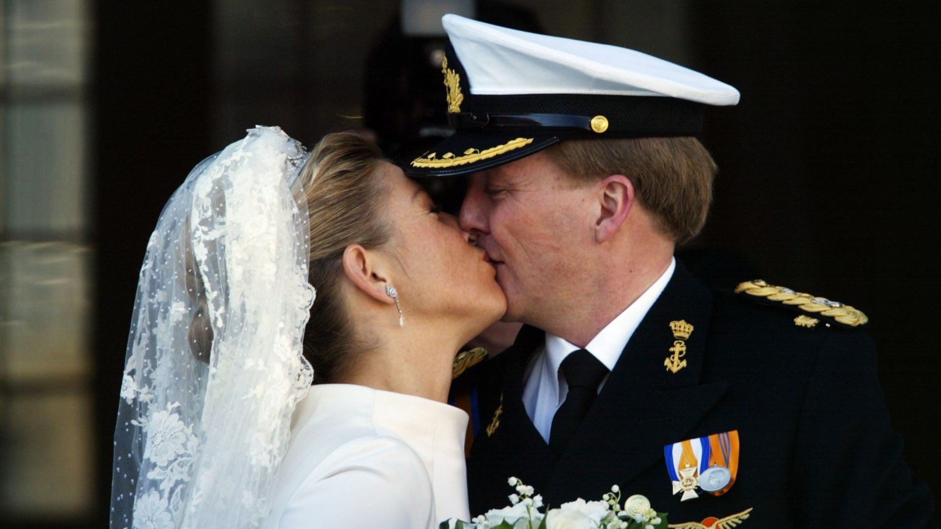 Bacio di Willem-Alexander Maxima