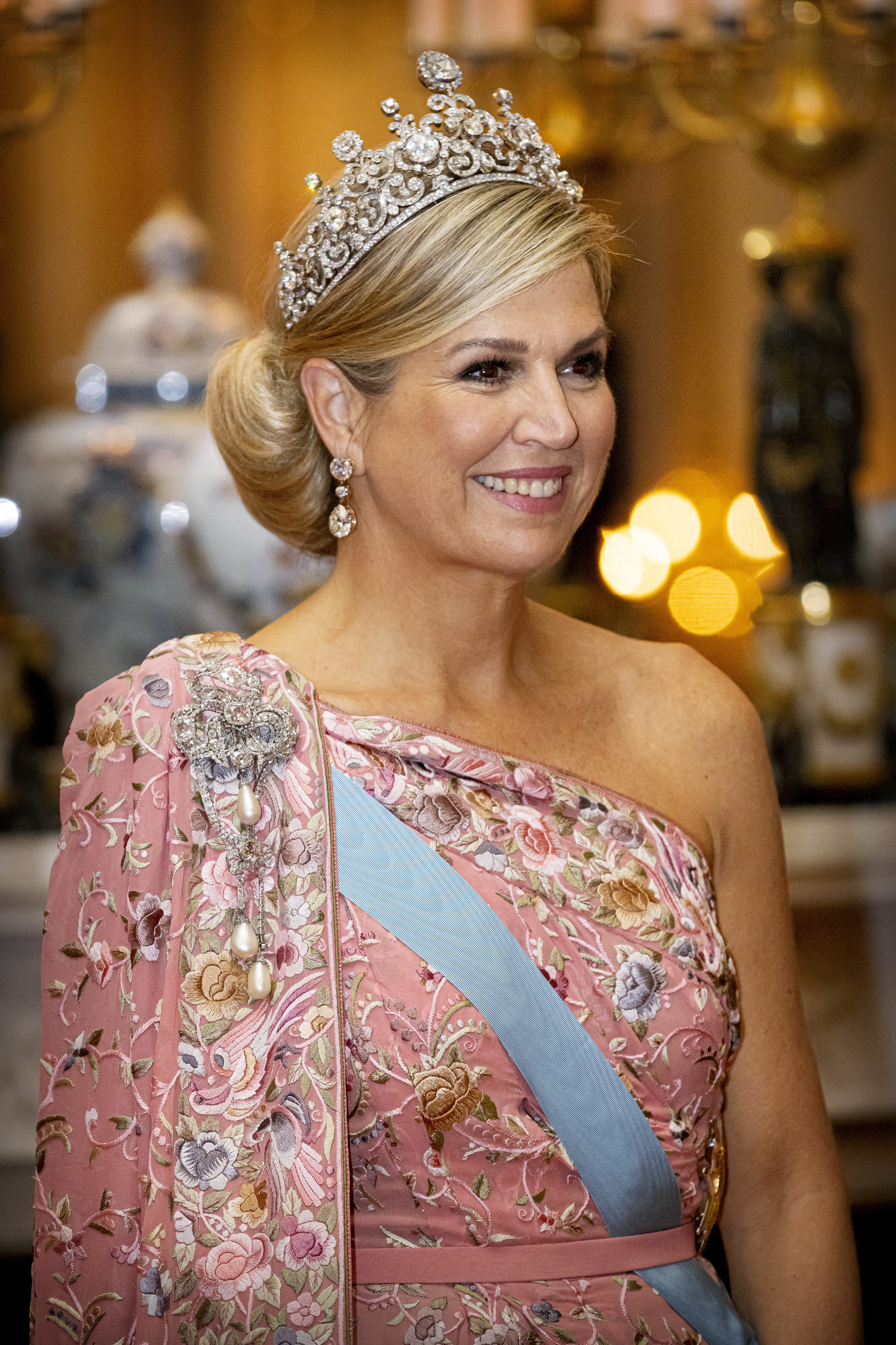 Koningin-Maxima-staatsbanket-Zweden