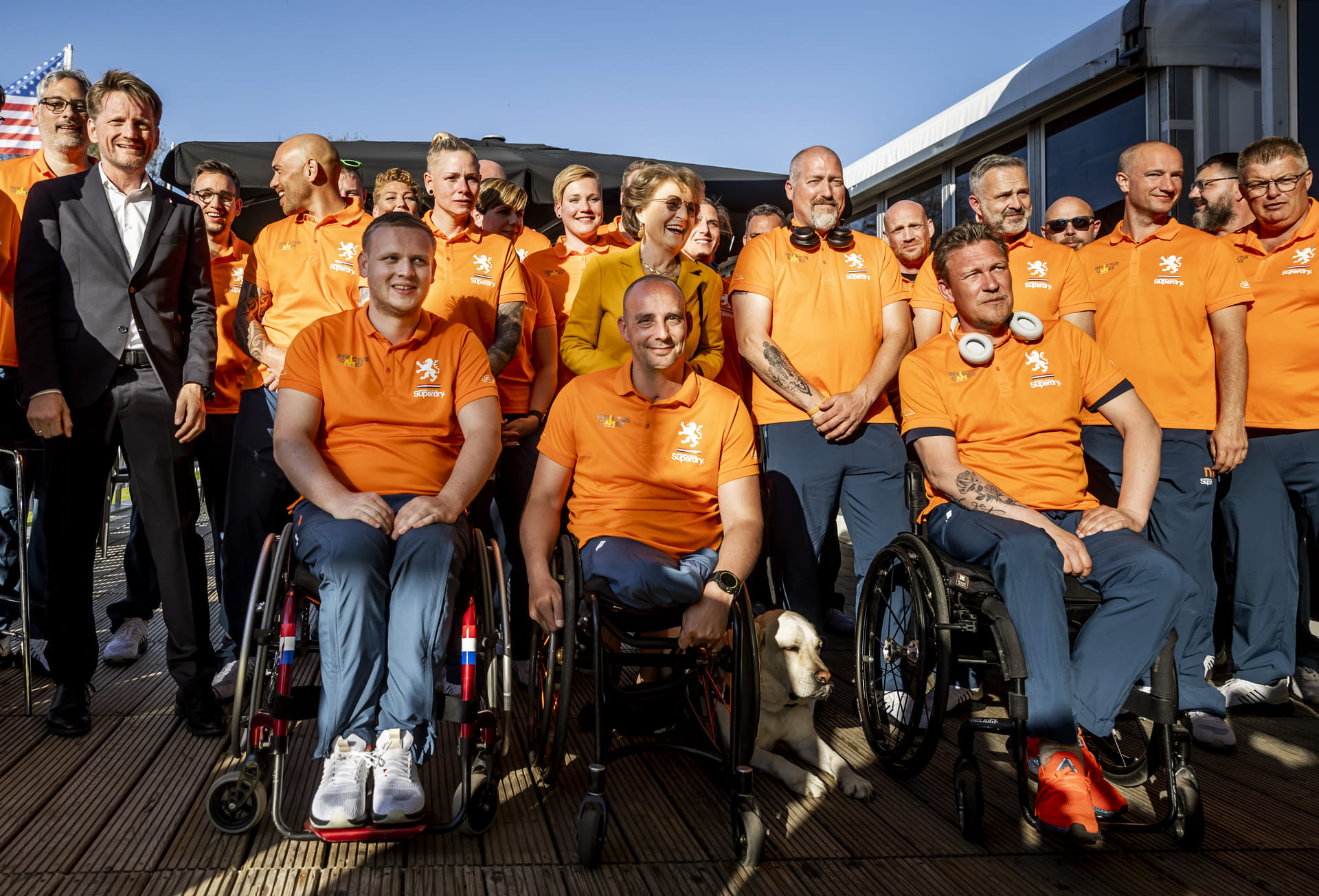 Prinses_Margriet_enprins_Pieter-Christiaan_team_Invictus_Games