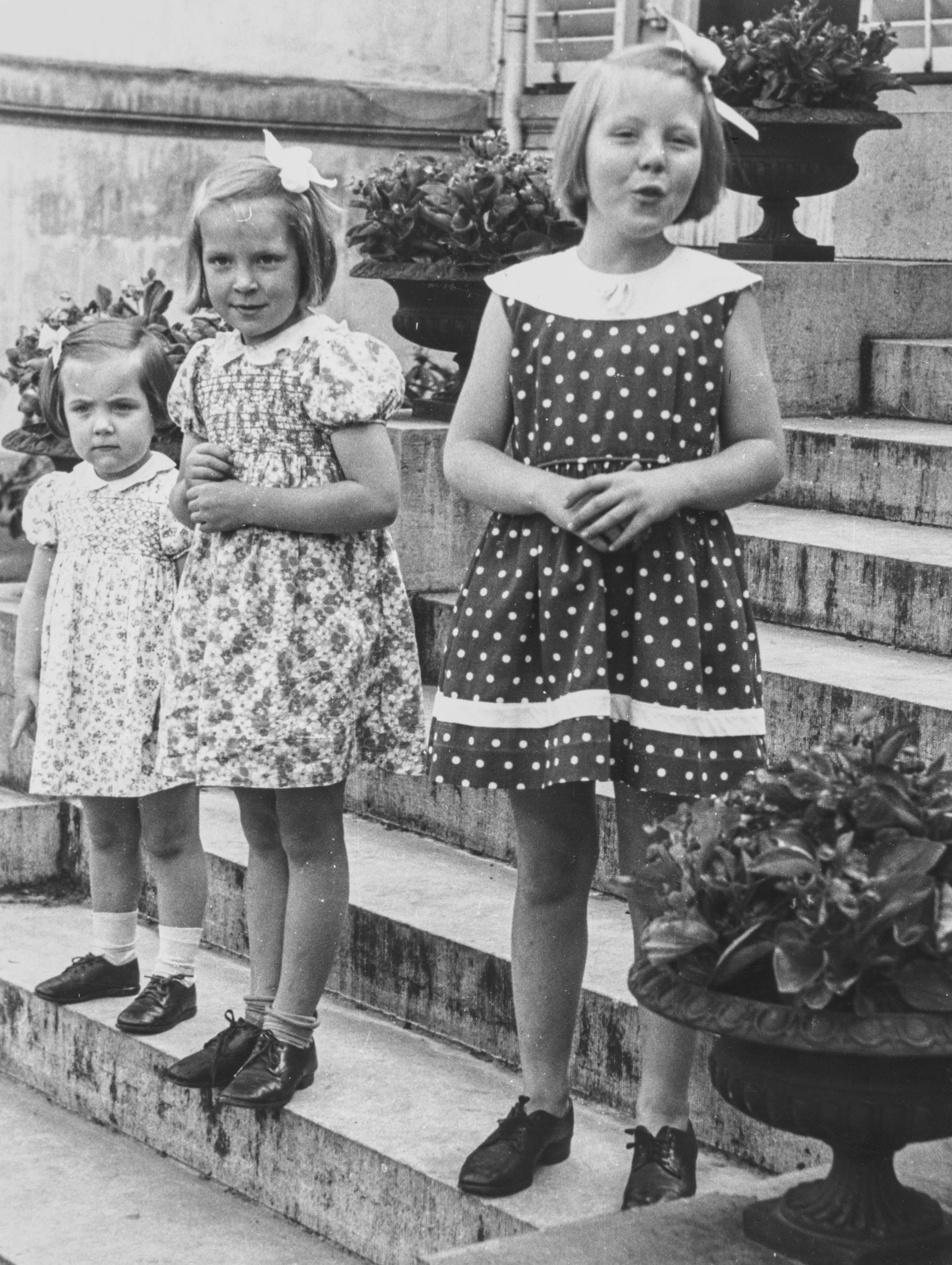 Beatrix, Irene en Margriet in 1946