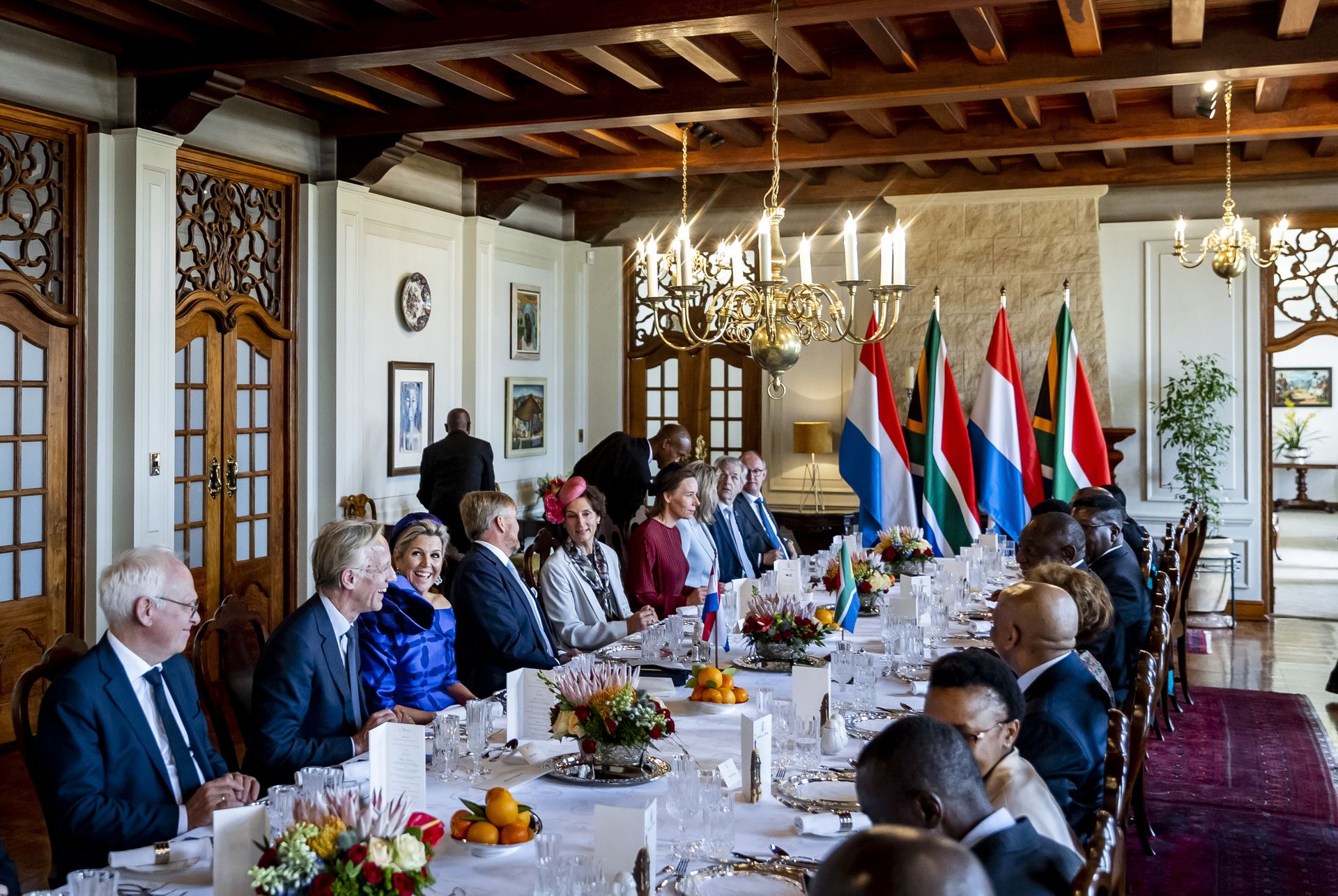 Willem-Alexander-Máxima-Zuid-Afrika-lunch