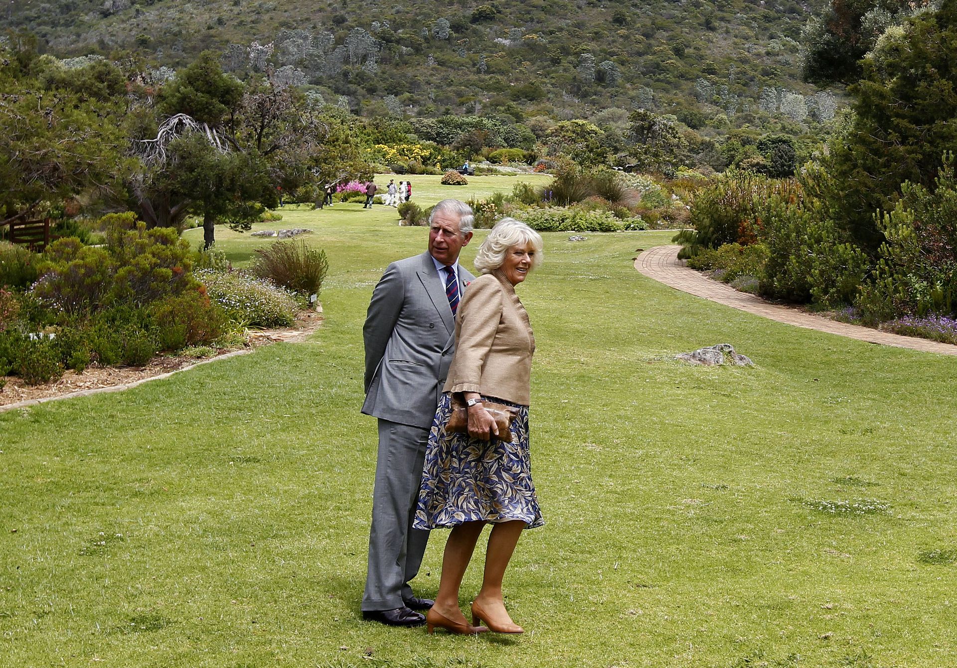 Charles en Camilla in Zuid-Afrika, 2011.