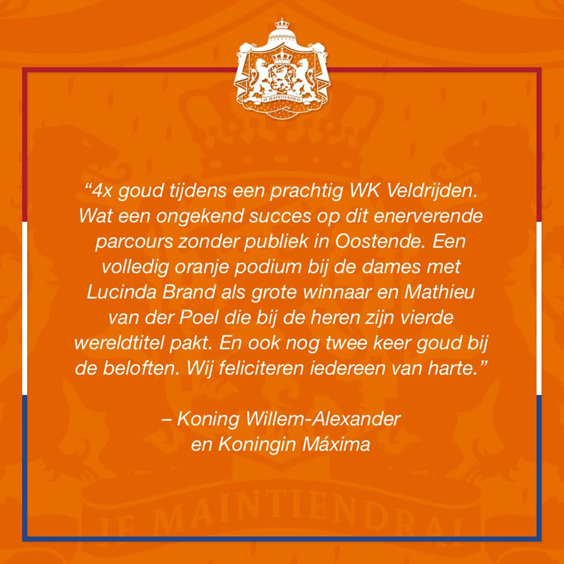 Felicitatiebericht_koningspaar_WK_veldrijden.jpg