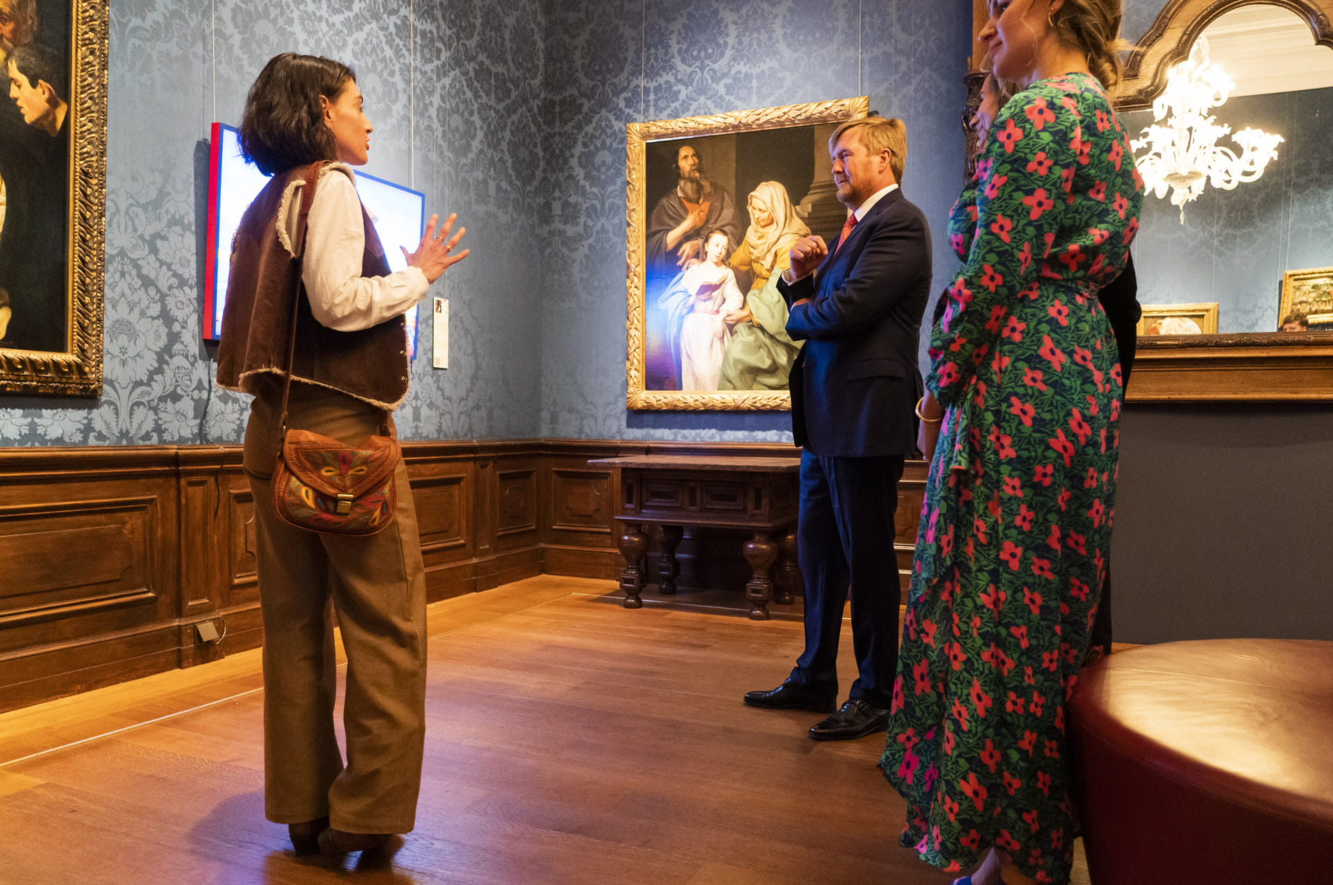 Koning_rondleiding_Mauritshuis