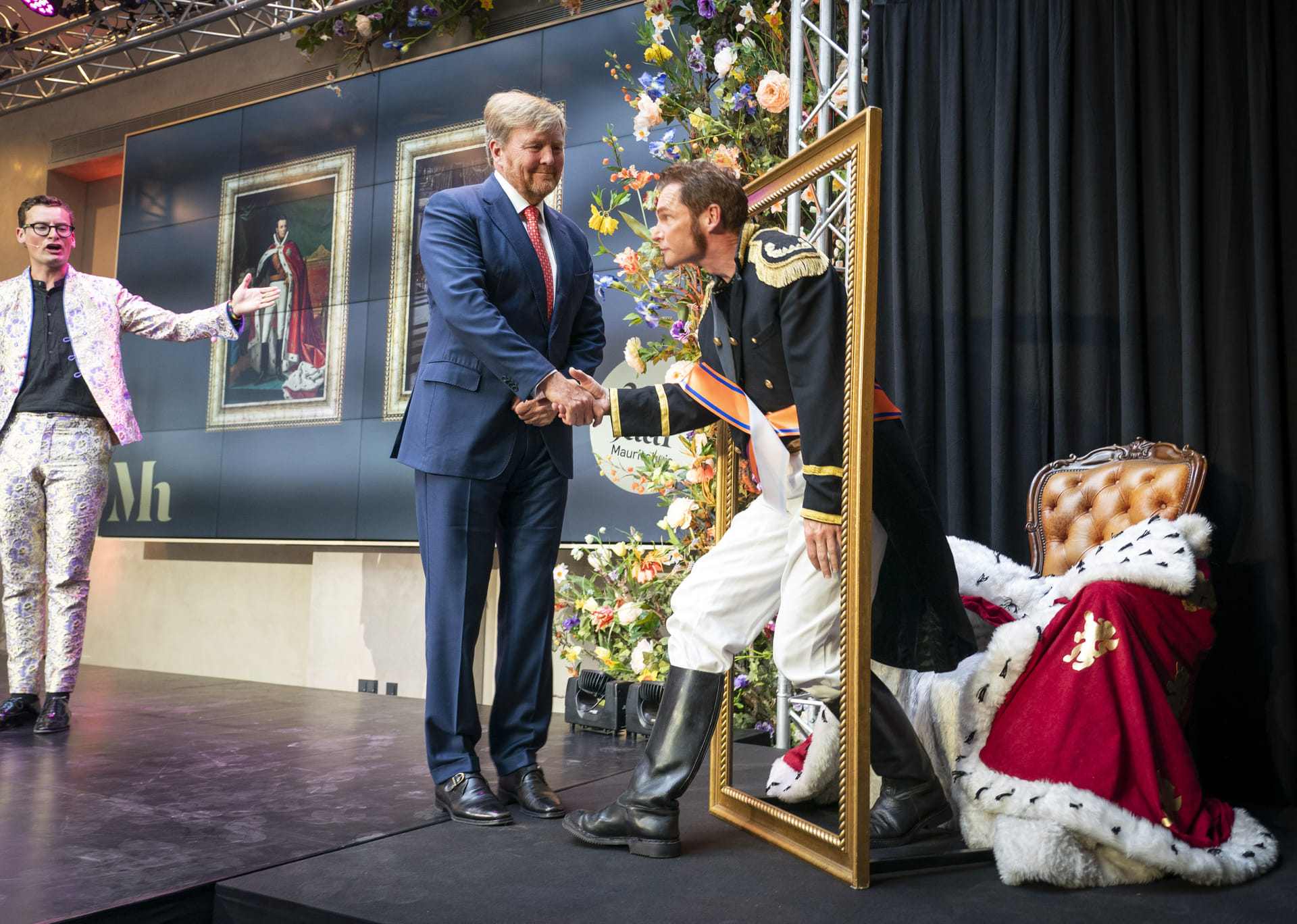 Koning_bijzondere_opening_tentoonstelling