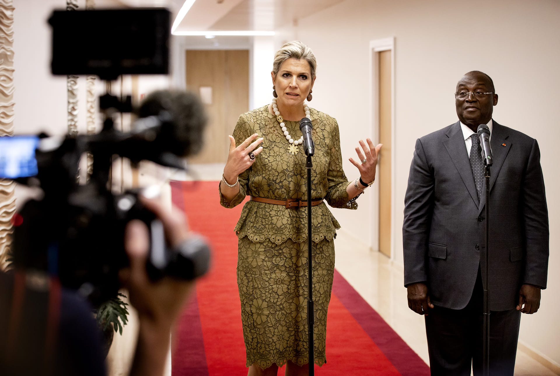 Máxima interview Ivoorkust