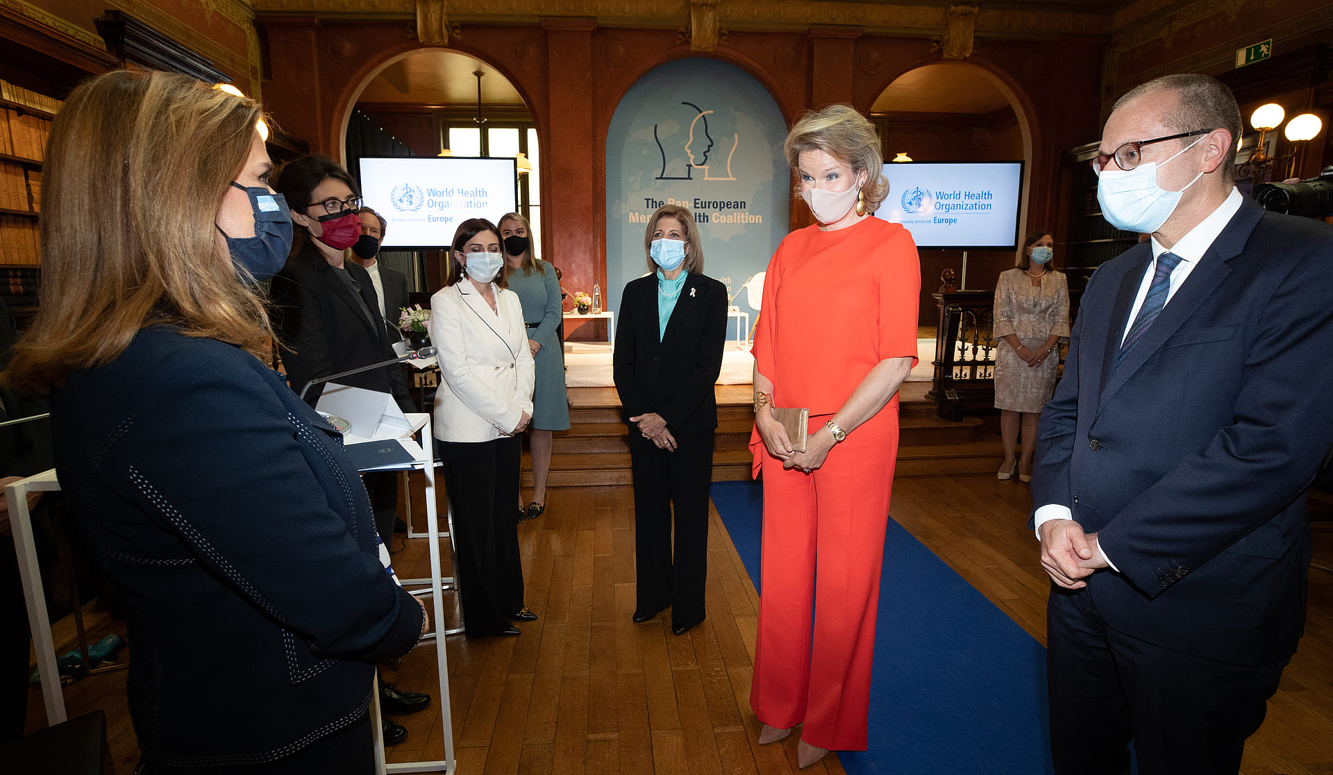 BELGIUM - WHO - HEALTH - ROYALS