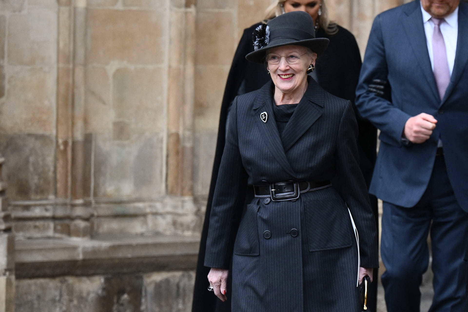 Koningin Margrethe van Denemarken.